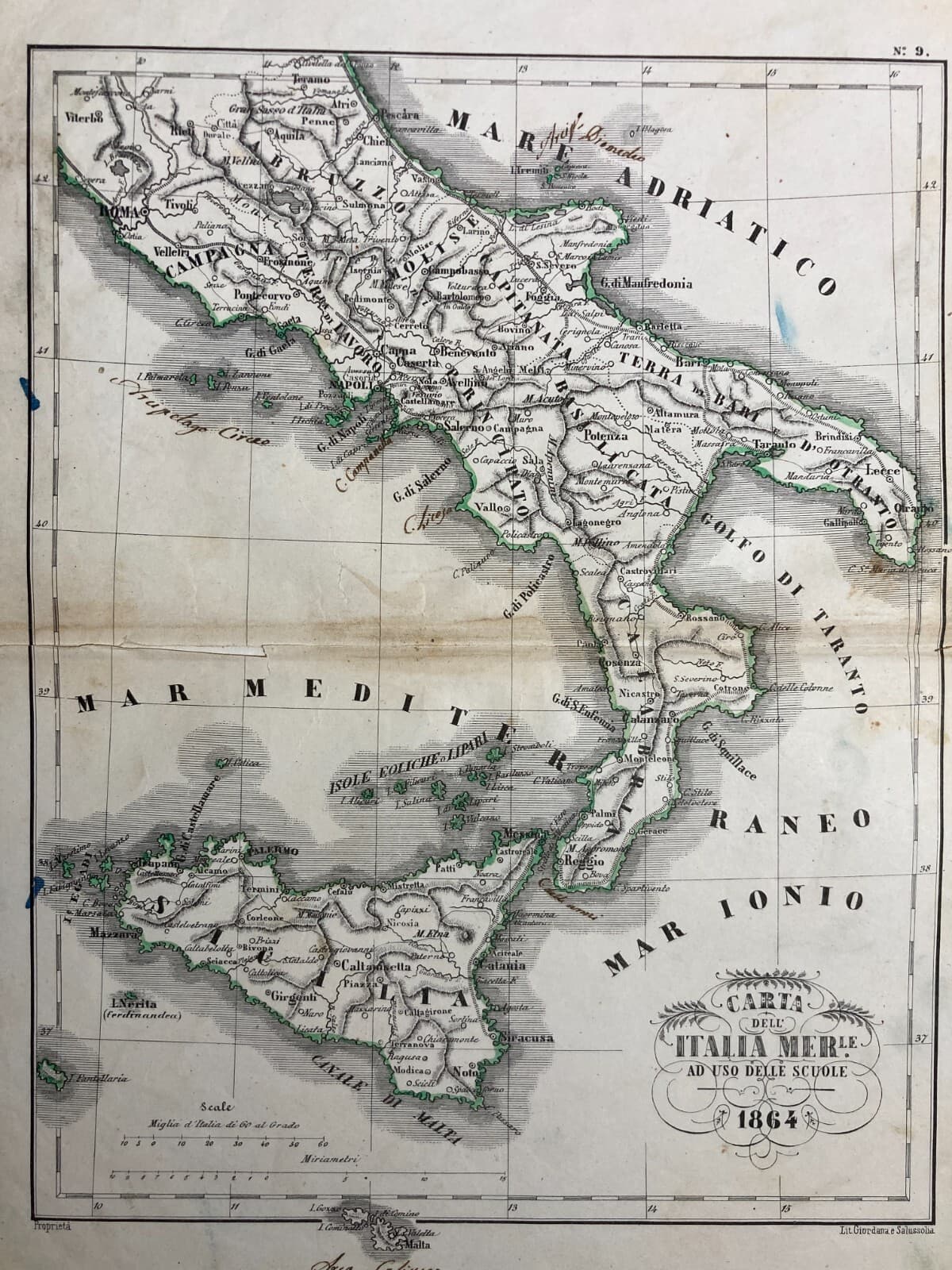 Antica Cartografia Del Meridione d'Italia: Abruzzo, Calabria, Sicilia, Campania E Puglia