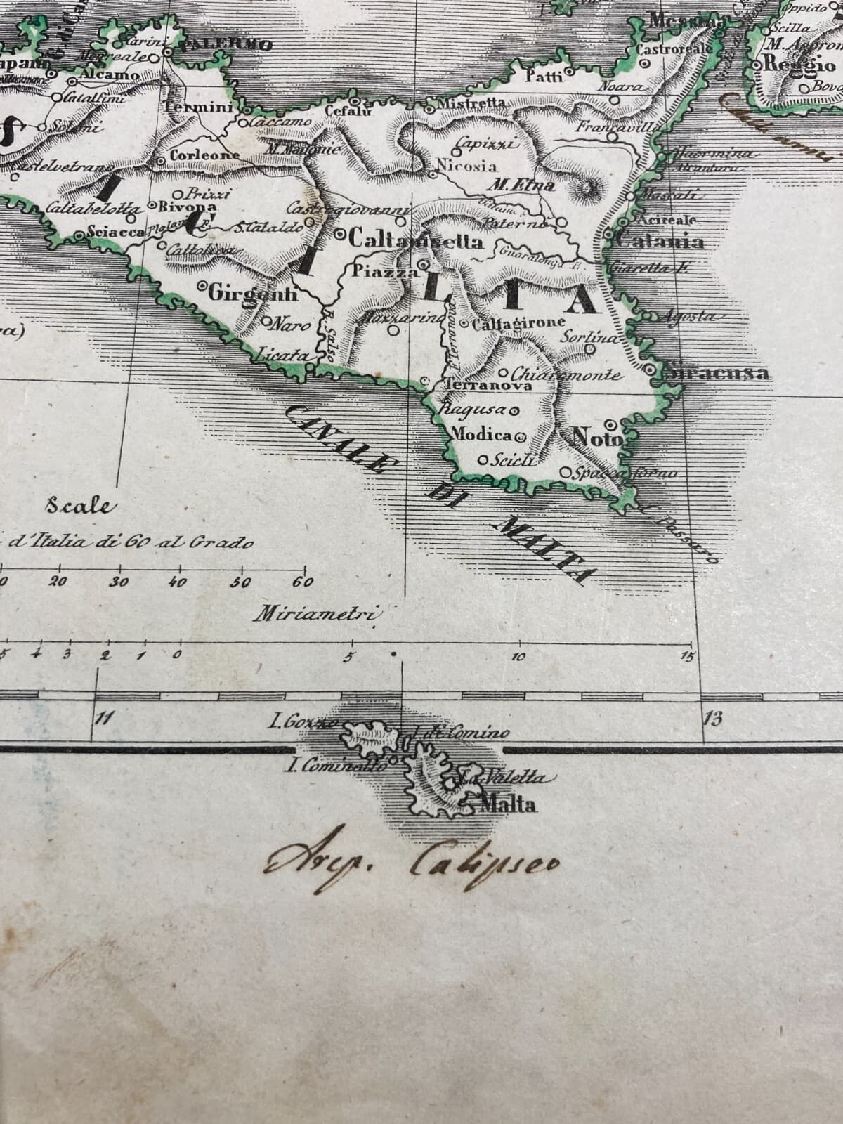 Antica Cartografia Del Meridione d'Italia: Abruzzo, Calabria, Sicilia, Campania E Puglia