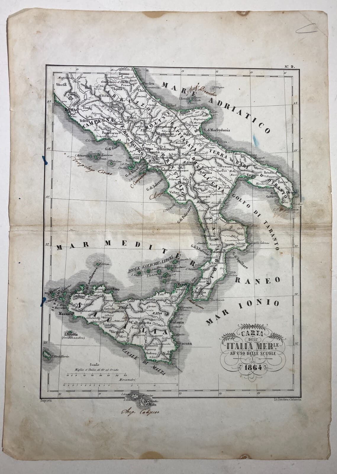Antica Cartografia Del Meridione d'Italia: Abruzzo, Calabria, Sicilia, Campania E Puglia