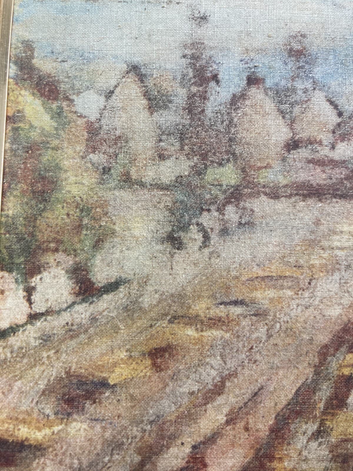 Veduta Paesaggistica Rurale Attribuita Ad Anselmo Bucci