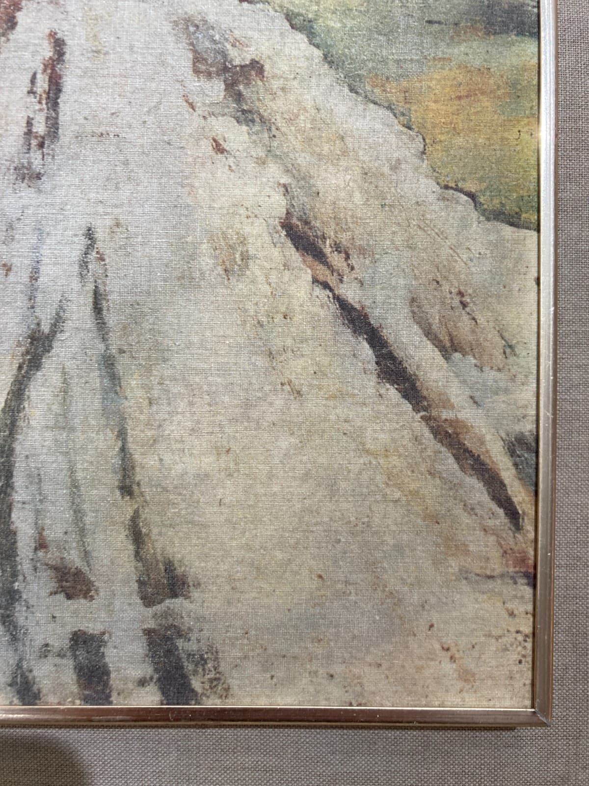 Veduta Paesaggistica Rurale Attribuita Ad Anselmo Bucci