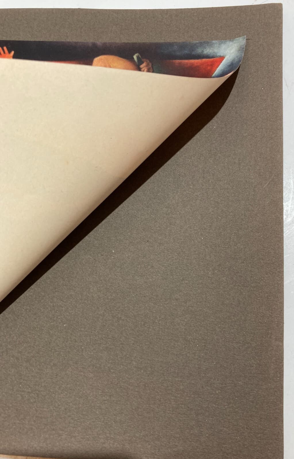 Canevari: Allegoria Del Lavoro Artigianale (Il Fabbro)   Stampa Futurista Anni '30