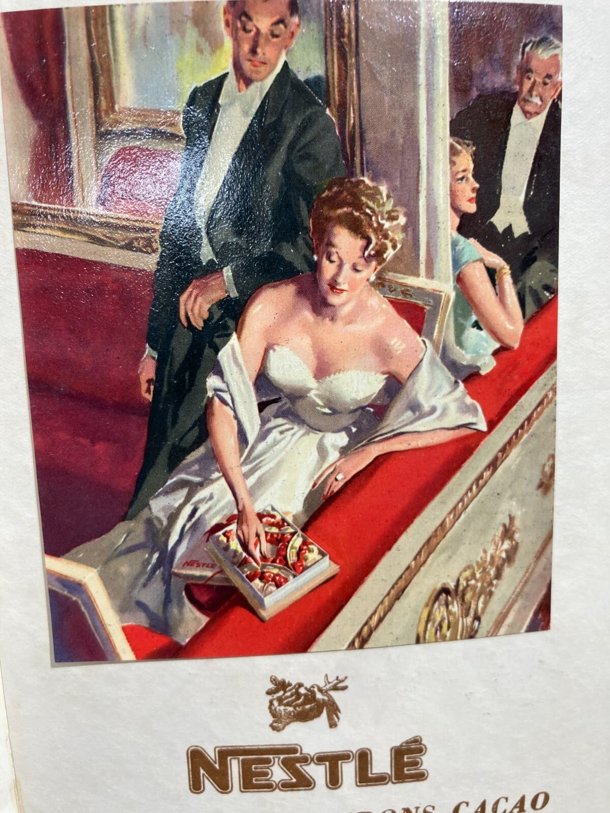 Motori, Auto, Carburanti Agip E Cioccolato Nestlé. Stampa Pubblicitaria d'Epoca