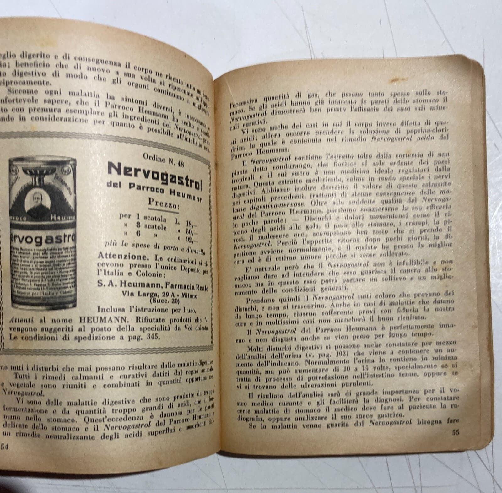 Medicina Farmacia: Manuale Medico Terapeutico E Pubblicitario Farmaceutico Heumann