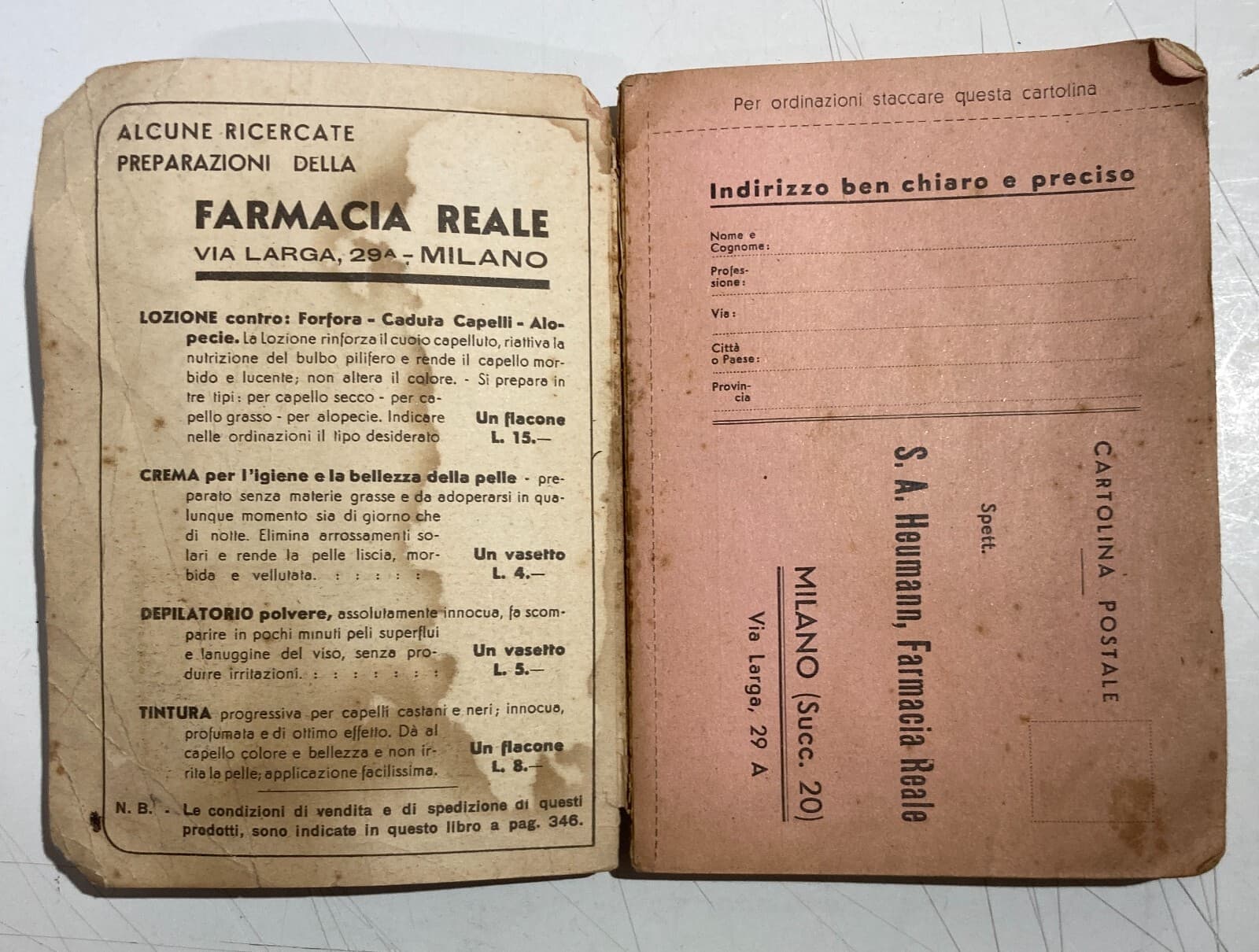 Medicina Farmacia: Manuale Medico Terapeutico E Pubblicitario Farmaceutico Heumann