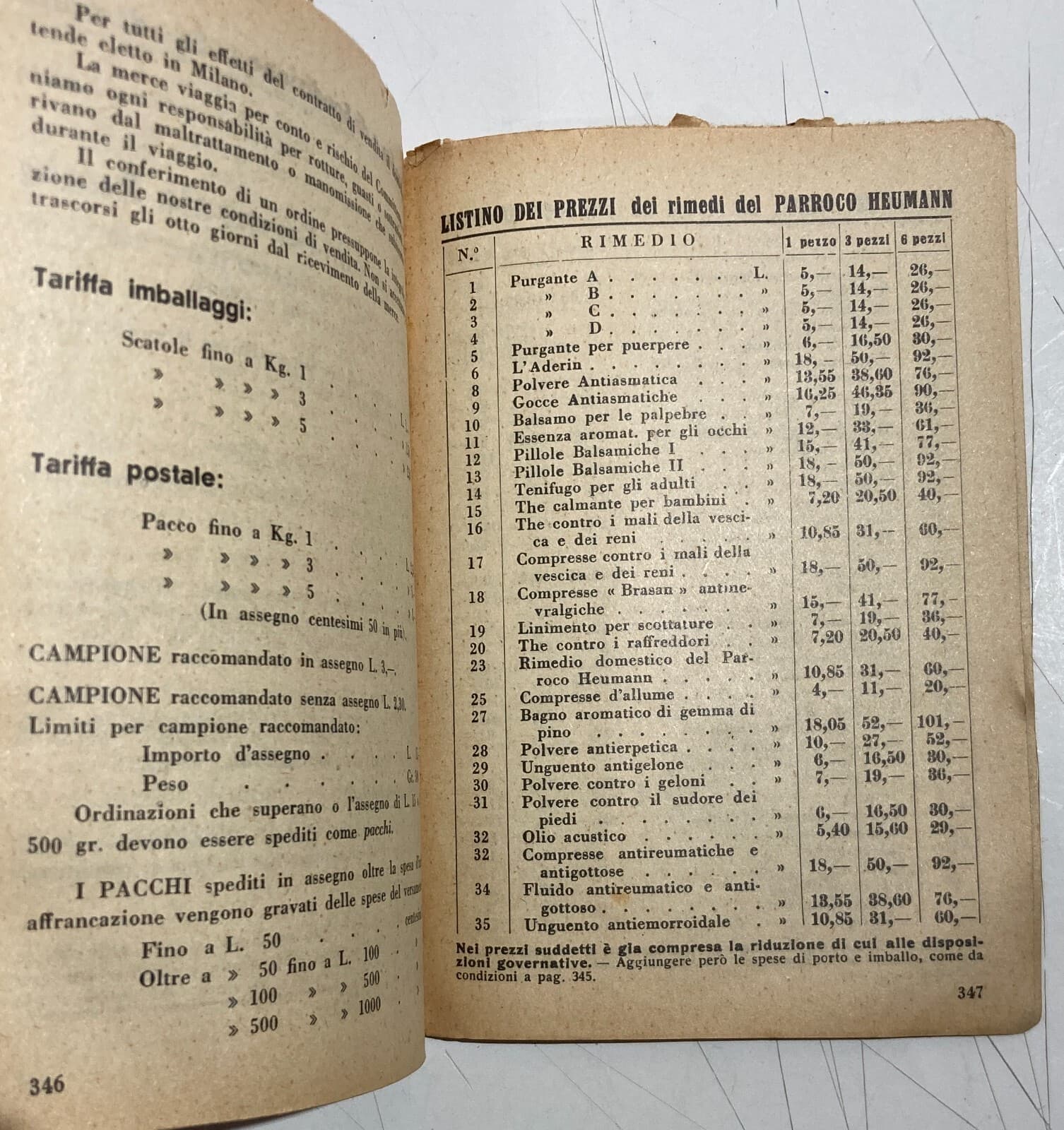 Medicina Farmacia: Manuale Medico Terapeutico E Pubblicitario Farmaceutico Heumann