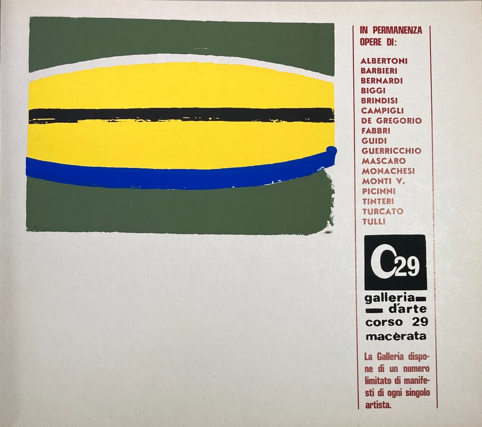 Marche: Arte Grafica Del '900. Picinni, Tulli, Turcato, Gruppo Agra', Tinteri, Cristini