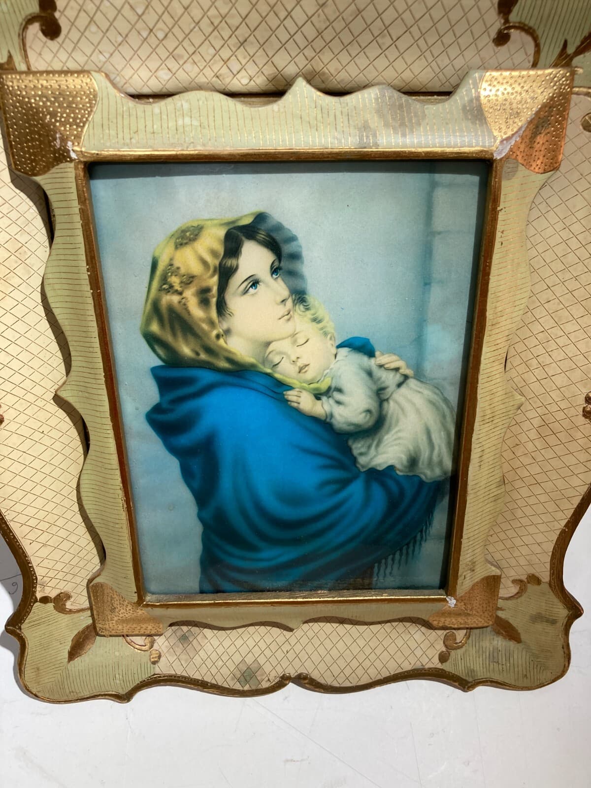 Maternità   Madonnina Del Ferruzzi   Quadro Decorativo Luminoso