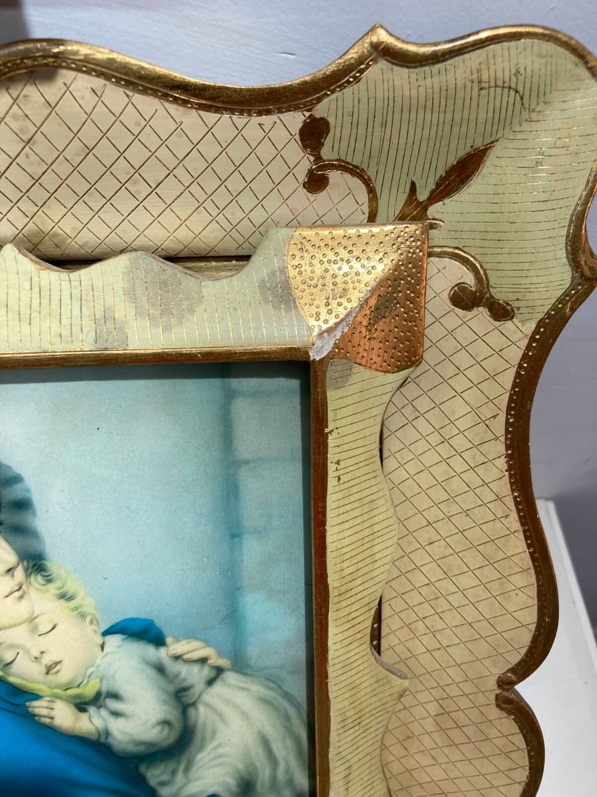 Maternità   Madonnina Del Ferruzzi   Quadro Decorativo Luminoso