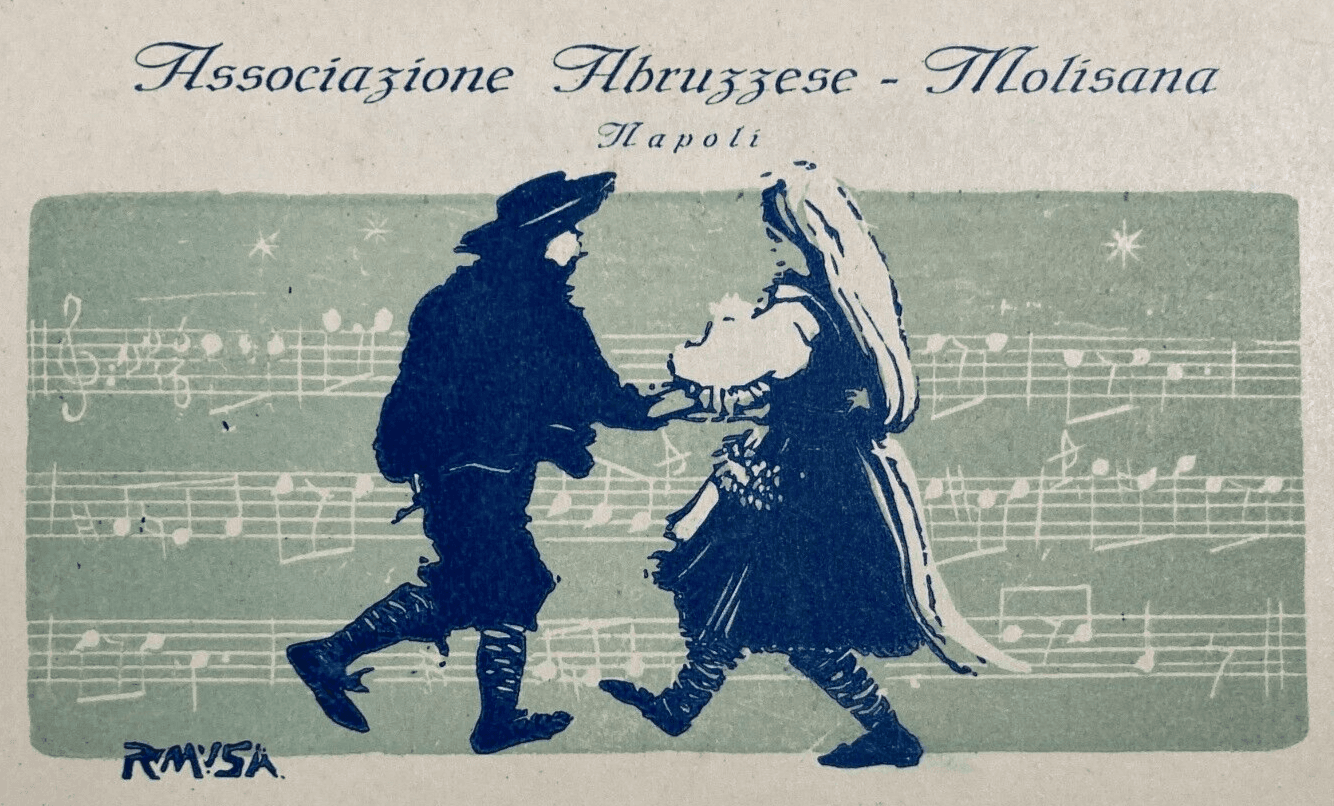 Abruzzo, Molise E Matese: Mostra Del Costume E Folklore, 1930. Artista R. Musa