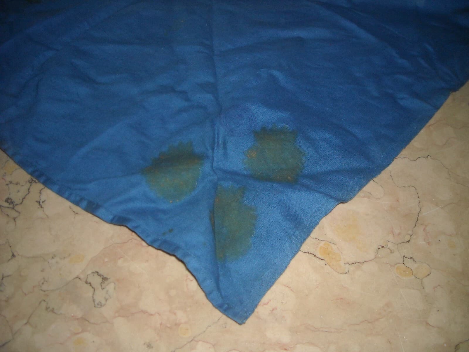 Militaria: Araldica E Stemma Figurato Con Teste Leonine   Tessuto Dipinto