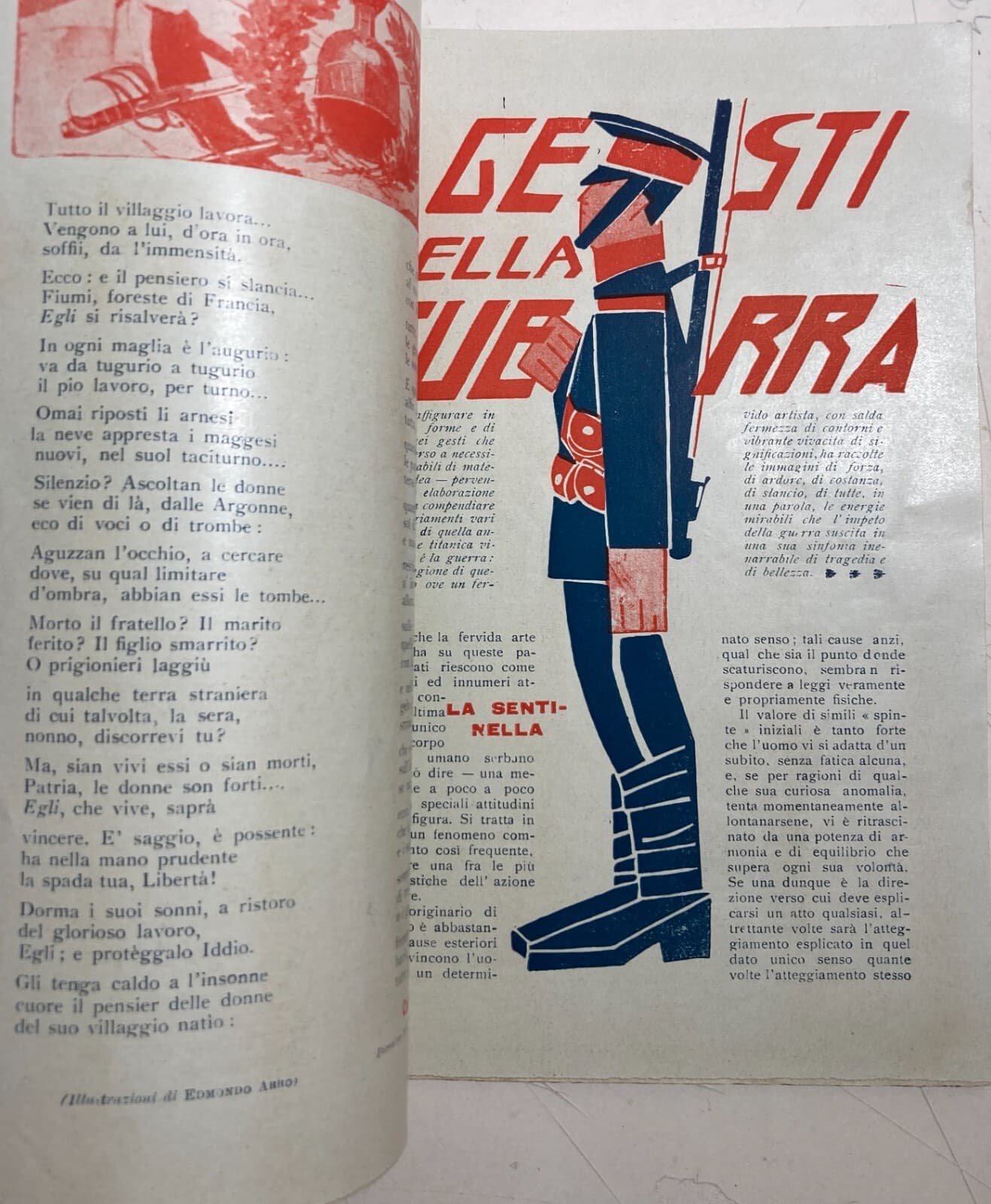 Noi E Il Mondo   Rivista Mensile De La Tribuna, 1 Febbraio 1915   Illustrazioni Di Mario Sironi