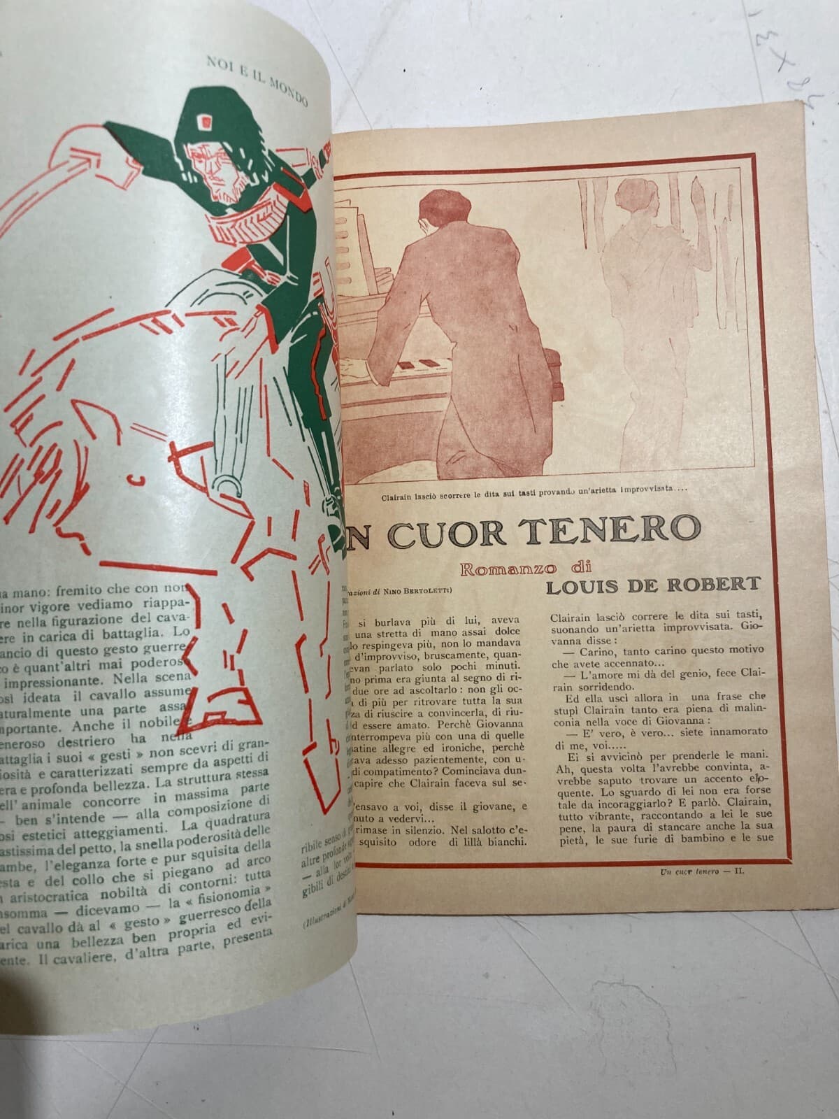 Noi E Il Mondo   Rivista Mensile De La Tribuna, 1 Febbraio 1915   Illustrazioni Di Mario Sironi