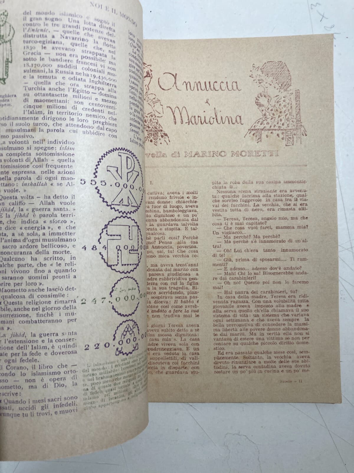Noi E Il Mondo   Rivista Mensile De La Tribuna, 1 Febbraio 1915   Illustrazioni Di Mario Sironi