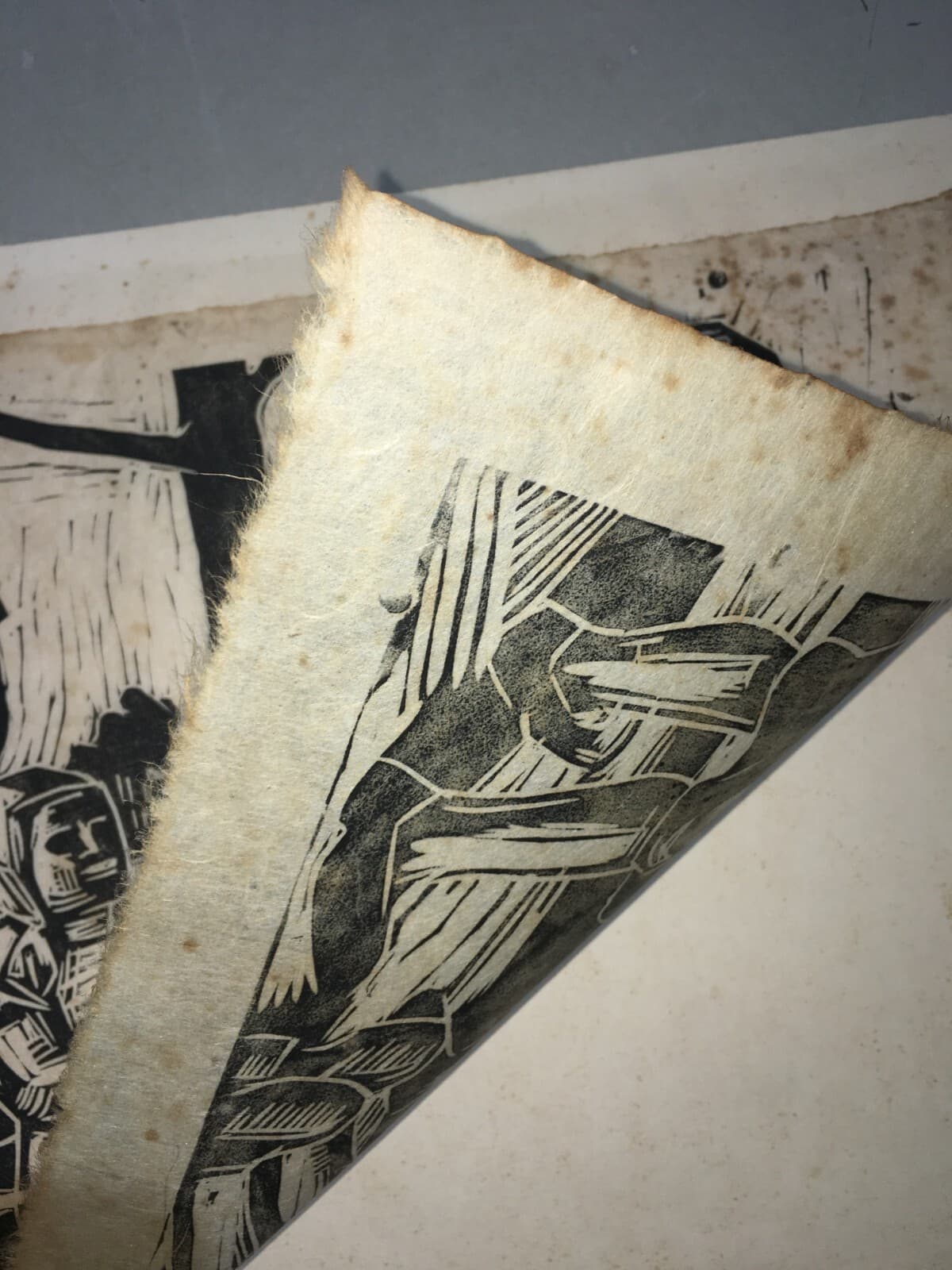 Arte E Folklore: Scena Popolare Con Figure, Grafica Artistica d'Epoca