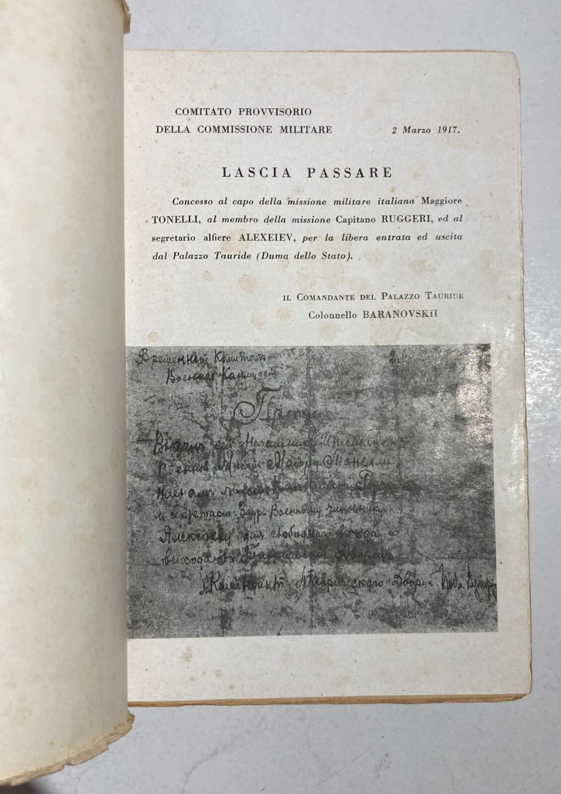 Militaria: In Russia Dallo Sfacelo Dell'Autocrazia All'Avvento Del Bolscevismo   Oscar Tonelli Di Fano