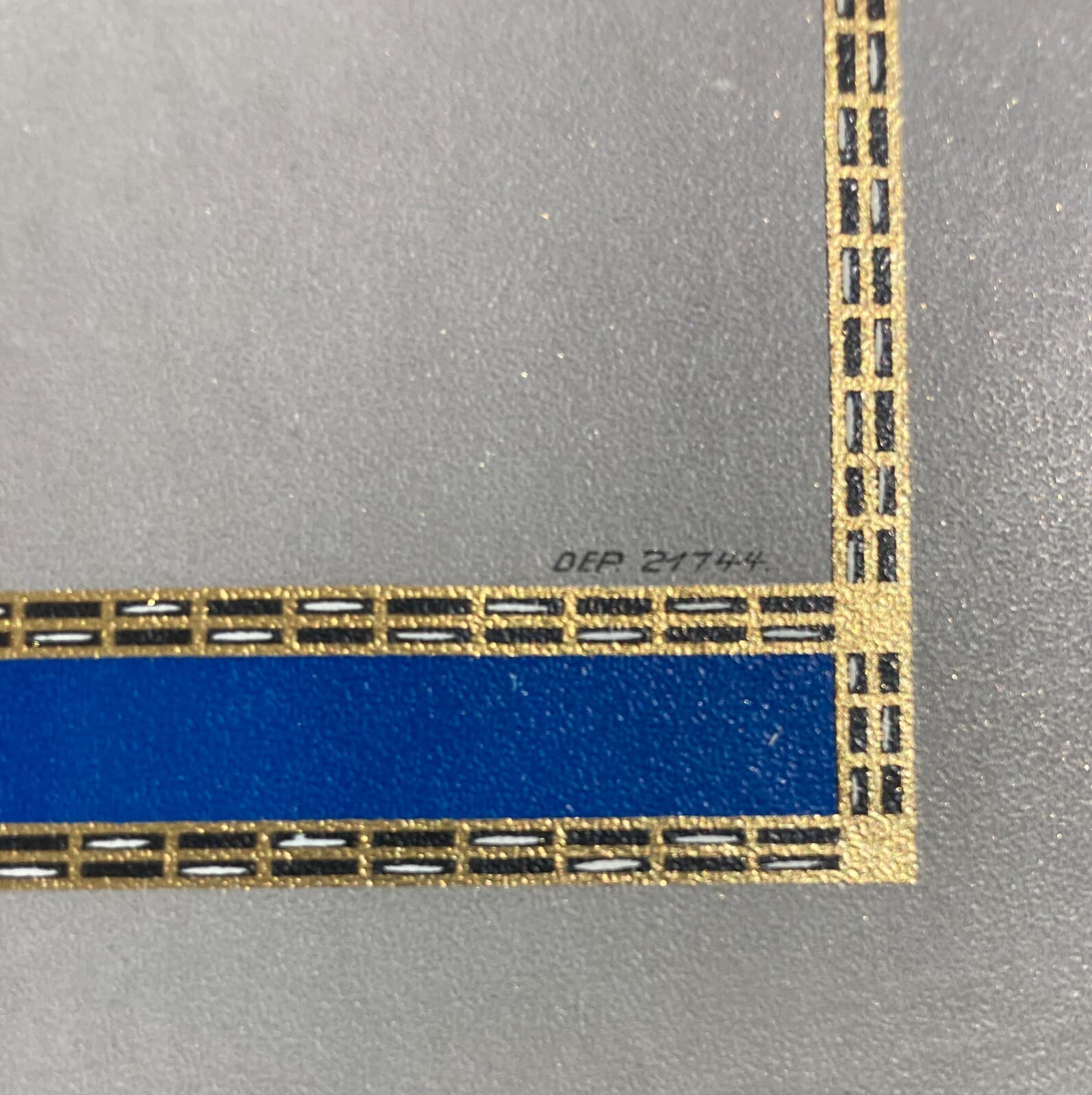 Antica Stampa Cromolitografata A Colori Con Dorature   Fumatore, Tabacco