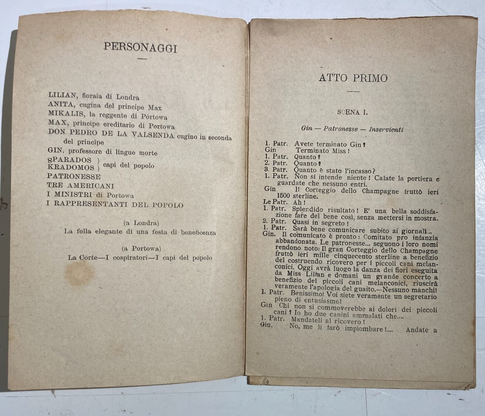 Musica, Teatro: Leoncavallo, Forzano, "La Reginetta Delle Rose", Salerno, 1863.