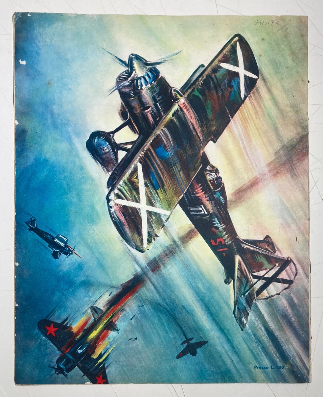 Militaria, Aviazione, Legionari Italiani Nella Guerra Di Spagna, Illustrato, 1954