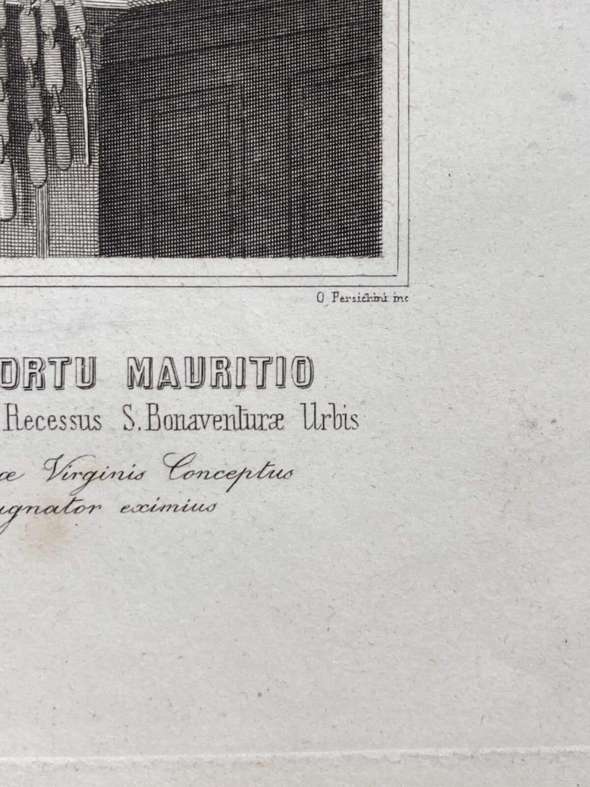 Antica Stampa Devozionale: San Leonardo Da Porto Maurizio