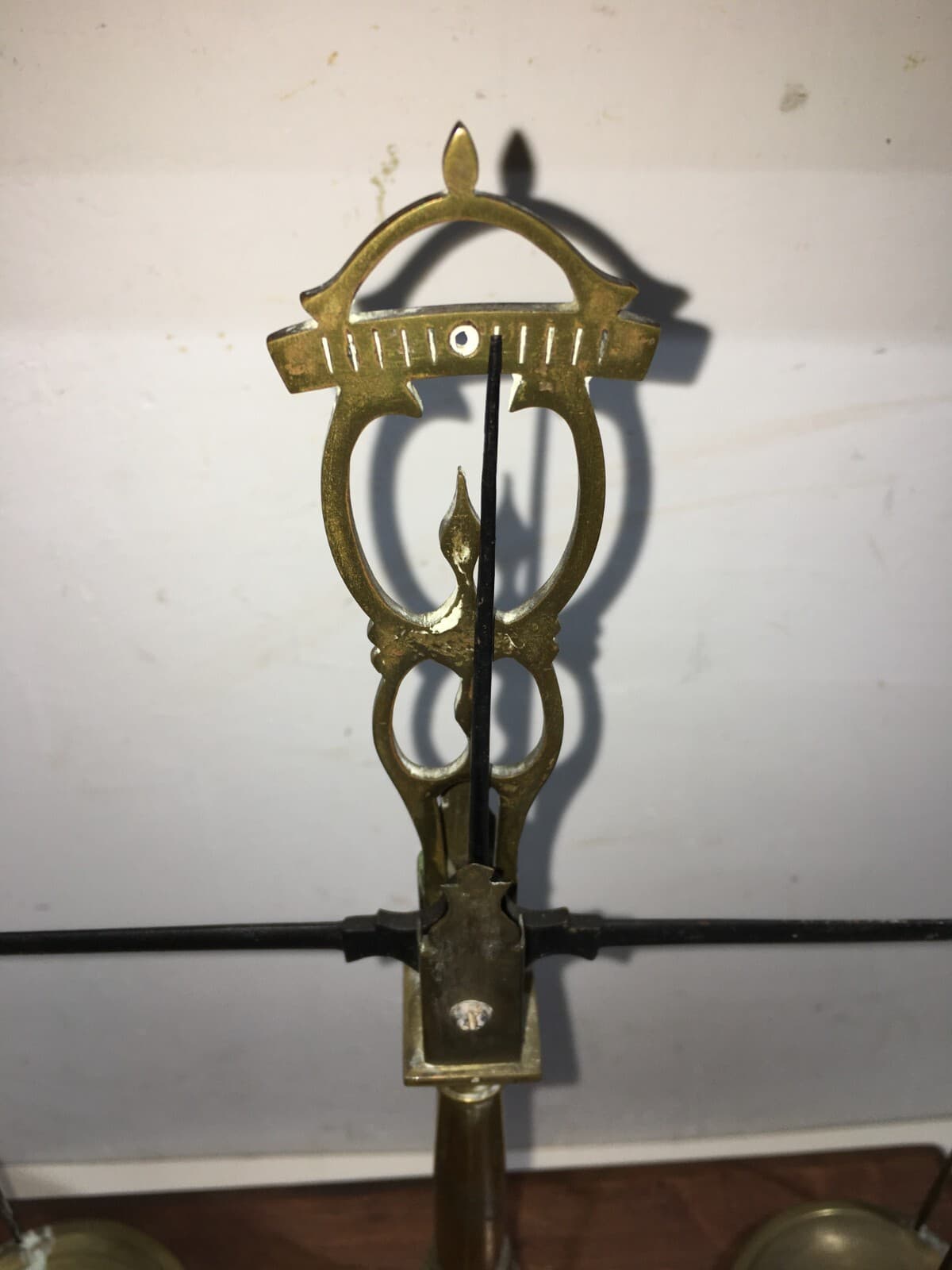 Bilancia Antica Con Pesi Per Farmacia E Oreficeria