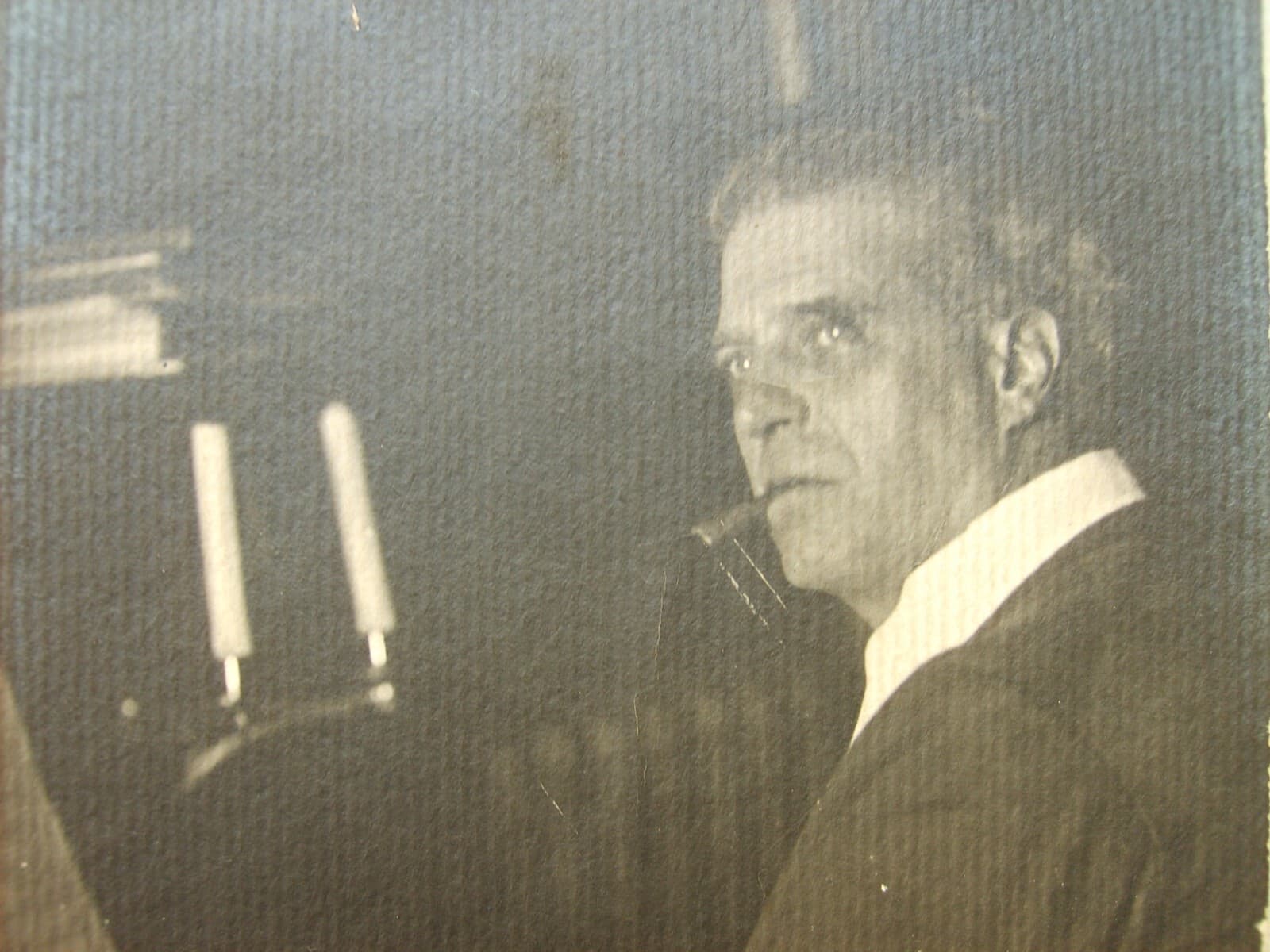 Pietro Mascagni: Antica Foto Cartolina Autografata, Bettini (Livorno)