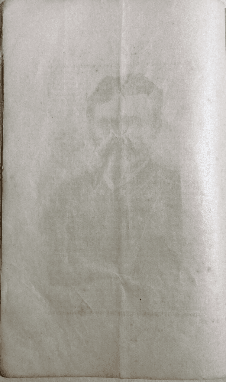 Militaria, Capitano Gennaro Tanturri, 54° Fanteria, Ritratto Xilografico