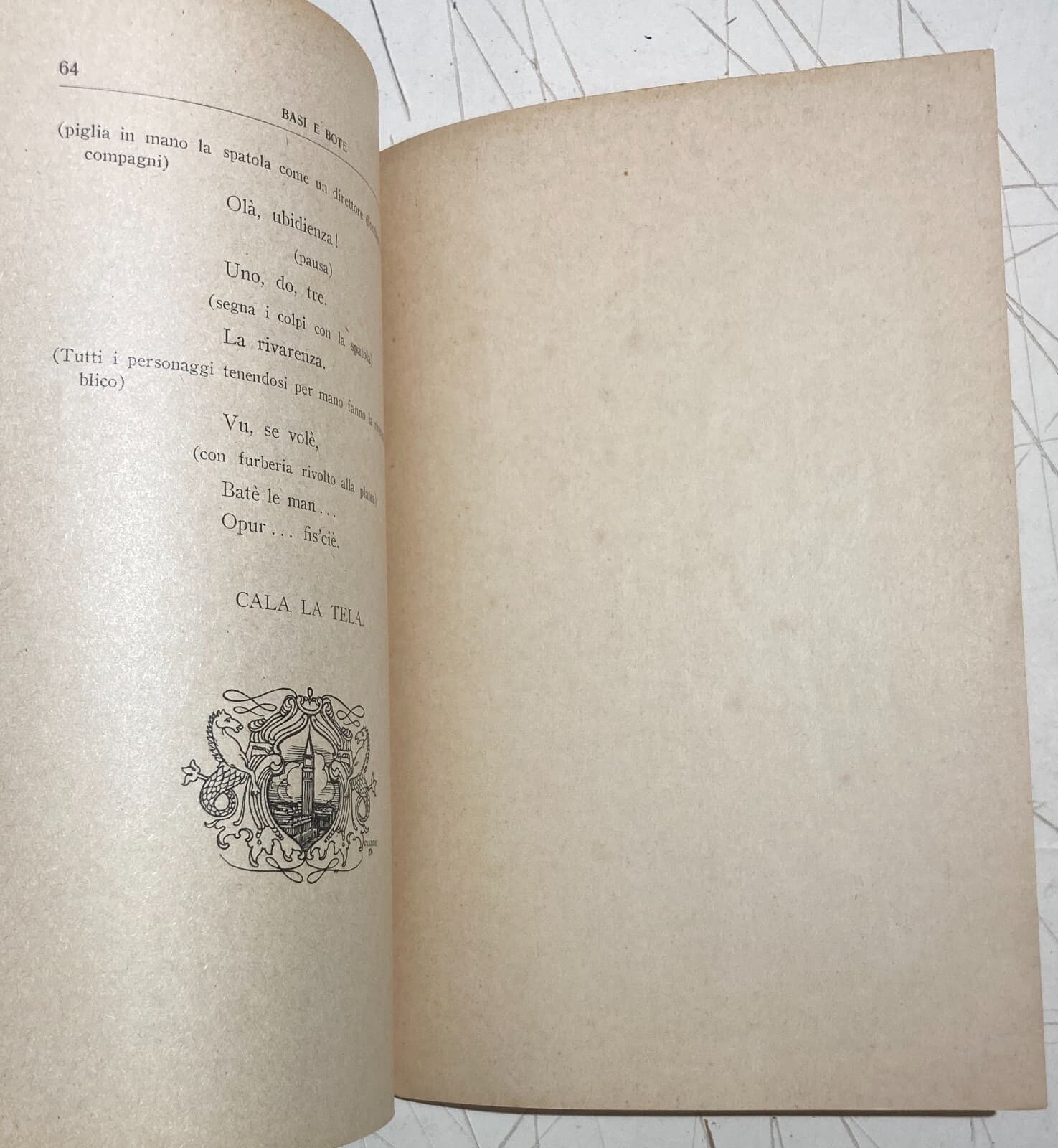 Basi E Bote: Commedia Lirica Di Arrigo Boito, Musica Di R. Pick Mangiagalli   Ricordi, 1932
