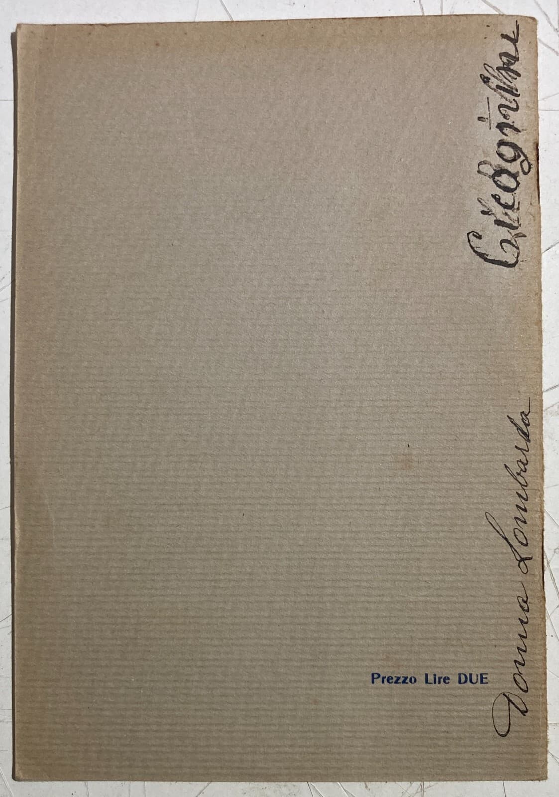 Alessandro Cicognini, Donna Lombarda   Libretto Di Melodramma, 1933