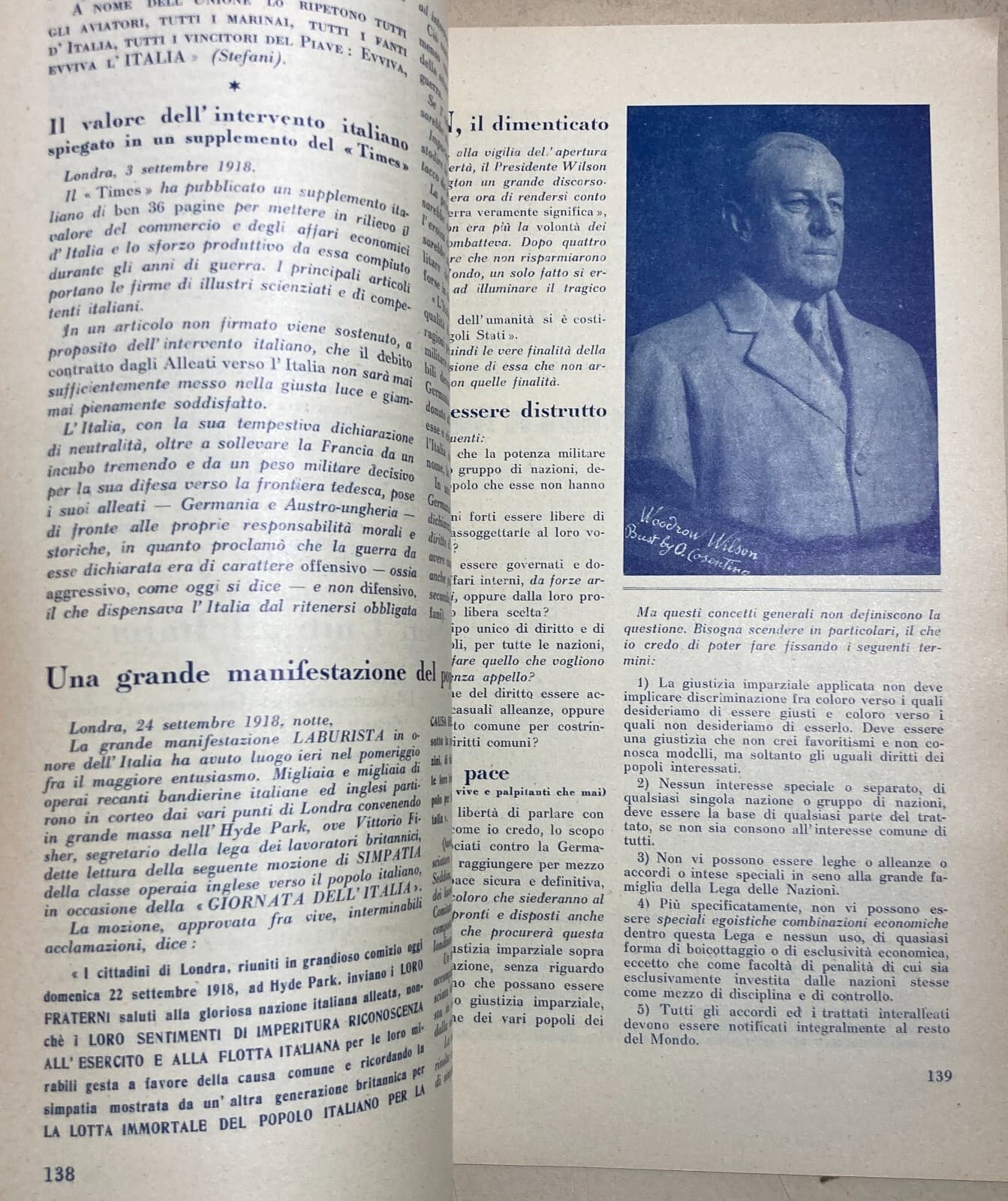 Militaria: Grande Guerra, Anniversario Vittorio Veneto. Edizione Illustrata, 1949. Bari E Roma. A Cura Di Vincenzo Bavaro