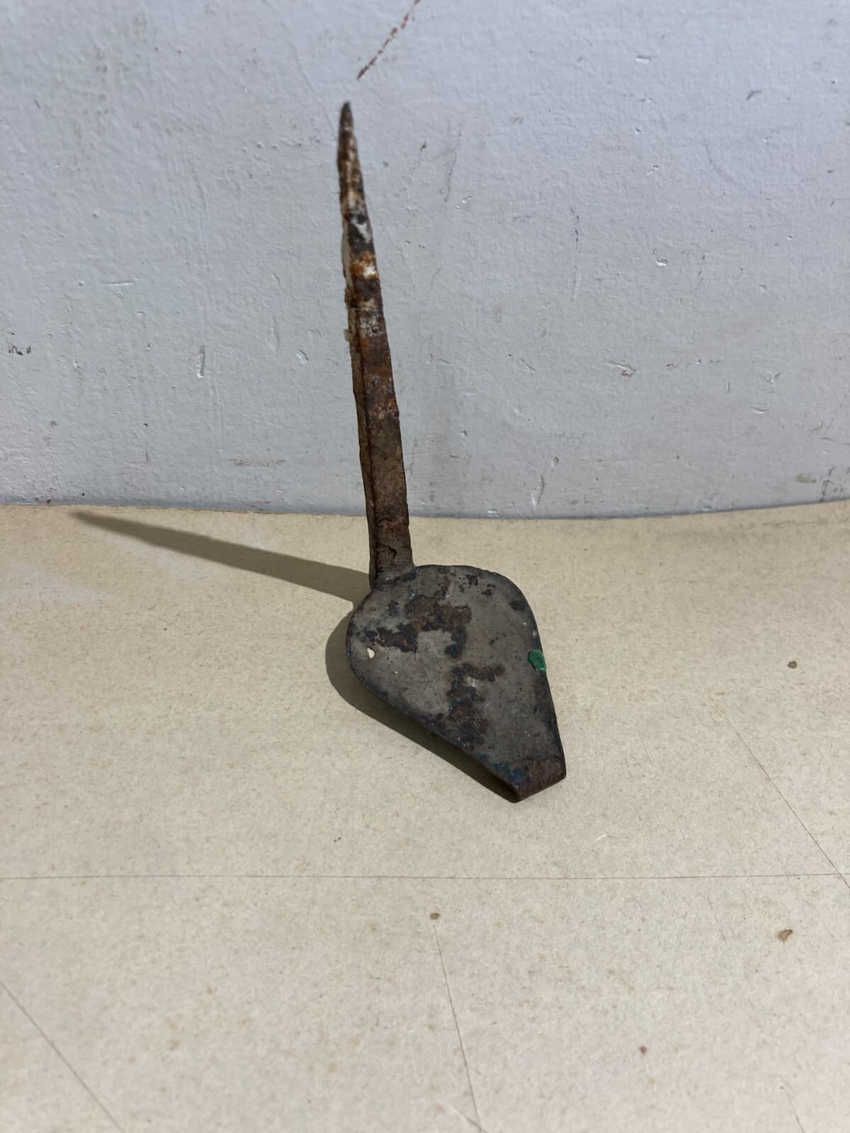 Ferri Da Collezione: Antico Oggetto In Ferro (probabile Supporto)