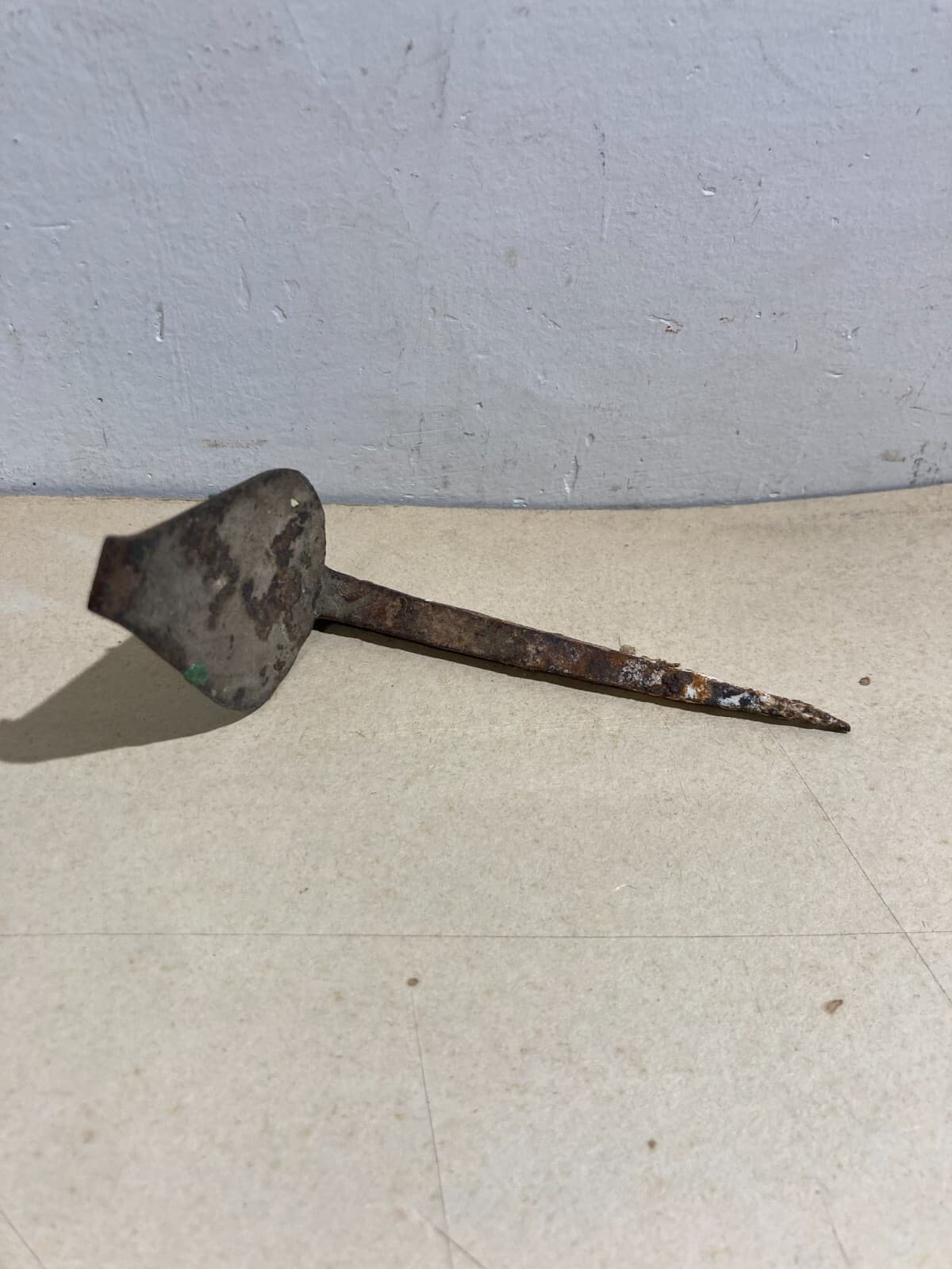 Ferri Da Collezione: Antico Oggetto In Ferro (probabile Supporto)