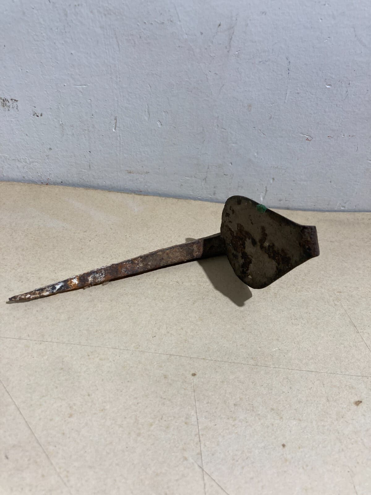 Ferri Da Collezione: Antico Oggetto In Ferro (probabile Supporto)