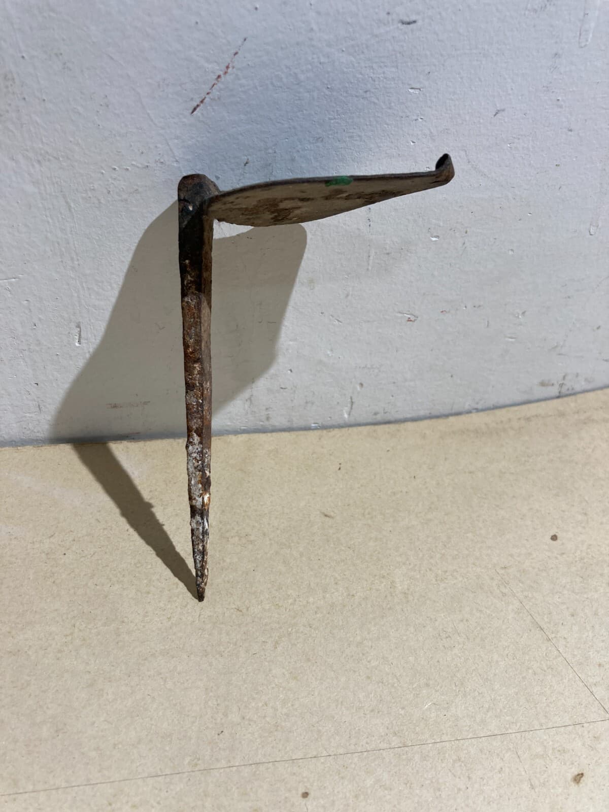 Ferri Da Collezione: Antico Oggetto In Ferro (probabile Supporto)