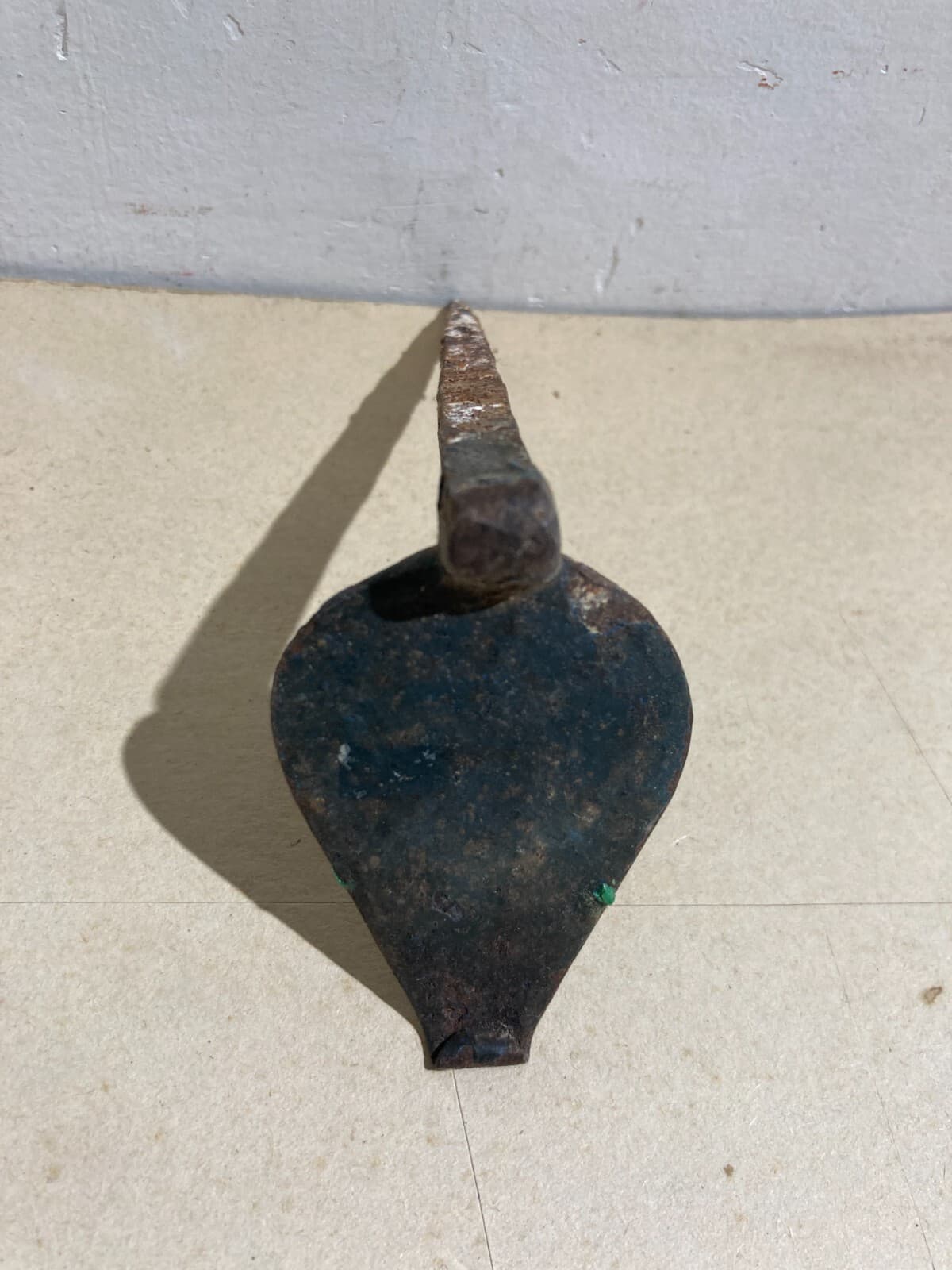 Ferri Da Collezione: Antico Oggetto In Ferro (probabile Supporto)