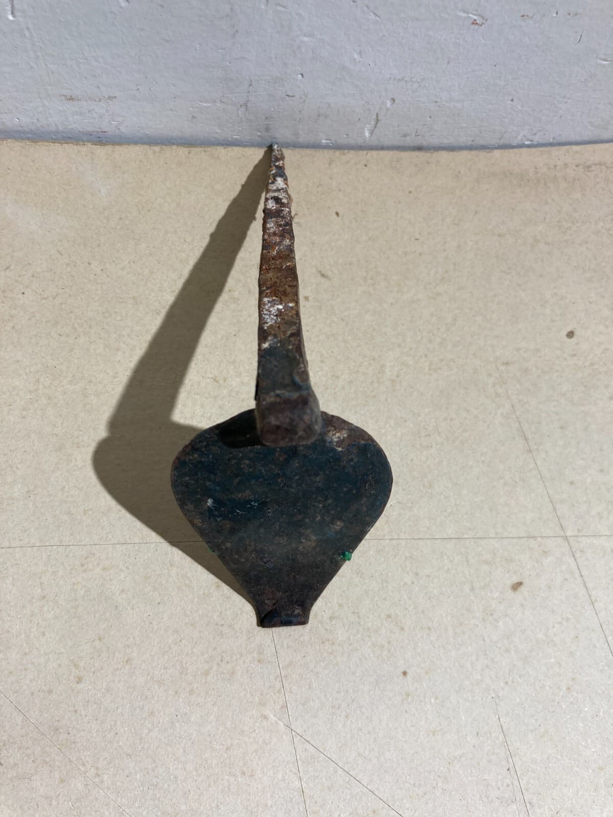 Ferri Da Collezione: Antico Oggetto In Ferro (probabile Supporto)