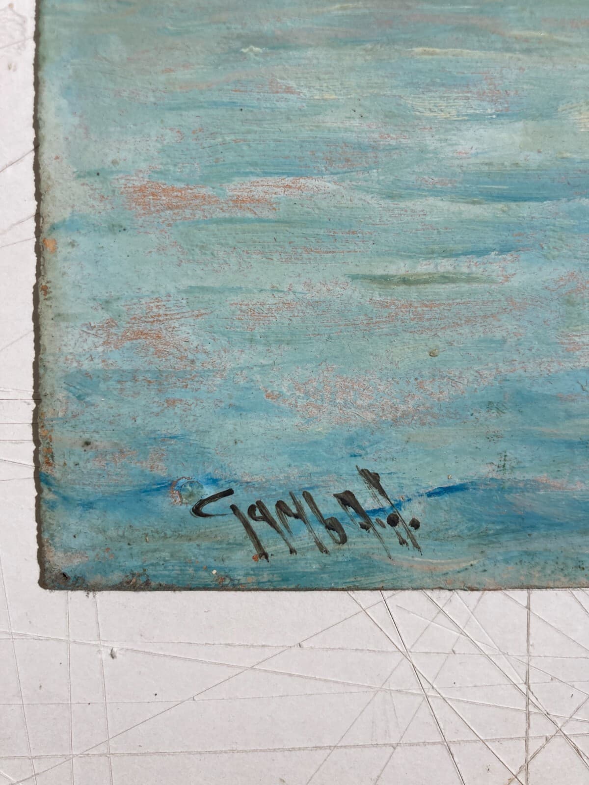 Arte Del '900   Artista Toscana Gamba   Veduta Veneziana   Madonna Della Salute