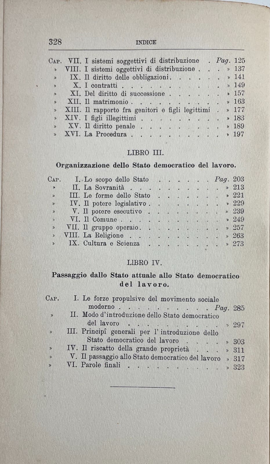 Lo Stato Socialista Di Anton Menger   Edizione Bocca 1905