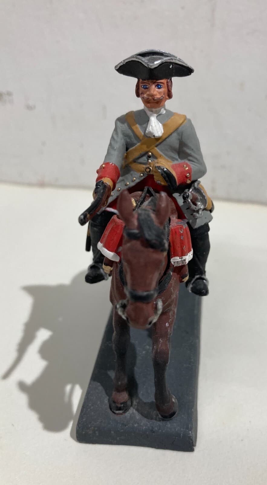 Royal Piedmont 1706 Soldatino A Cavallo In Piombo