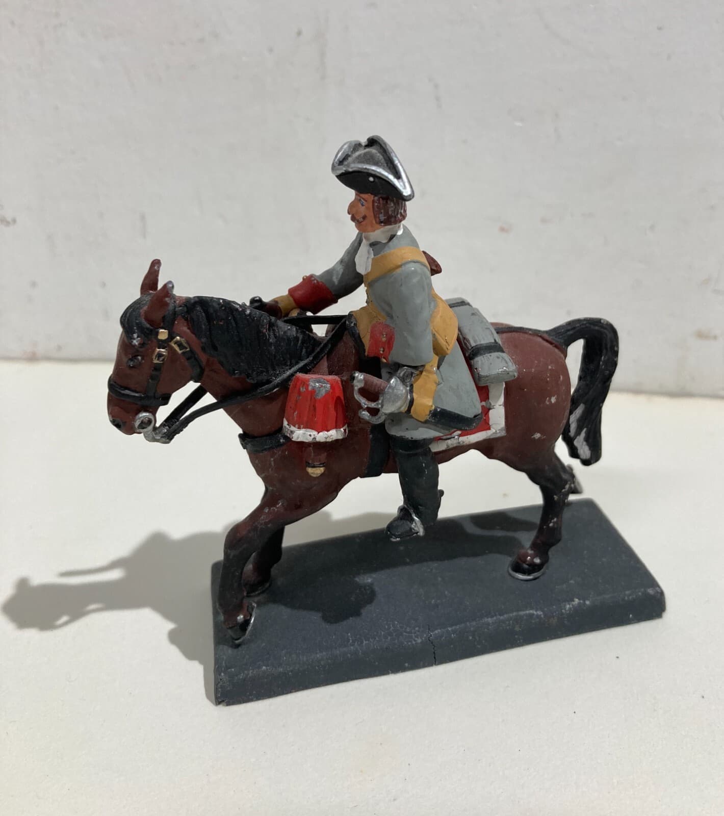 Royal Piedmont 1706 Soldatino A Cavallo In Piombo