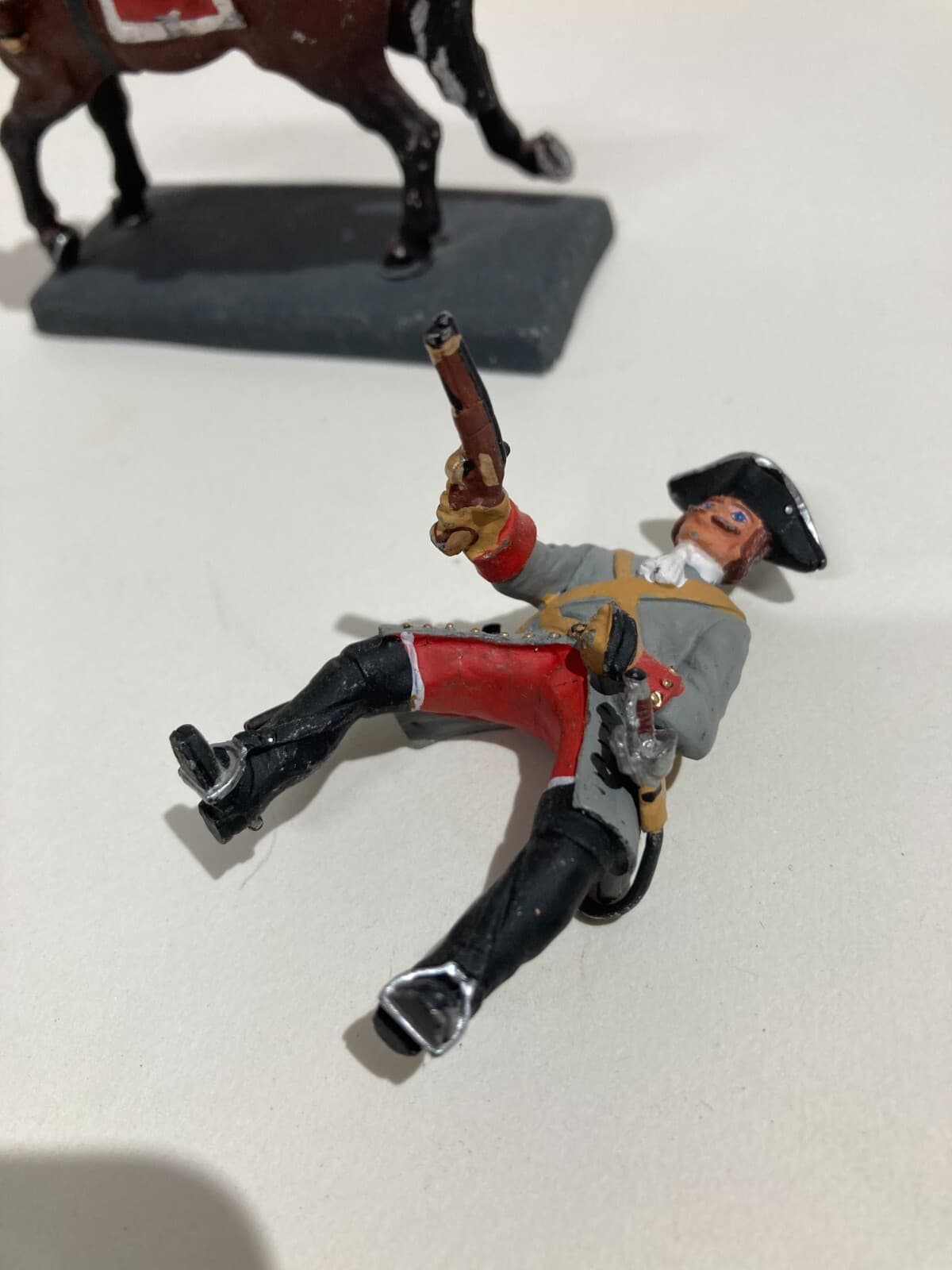 Royal Piedmont 1706 Soldatino A Cavallo In Piombo