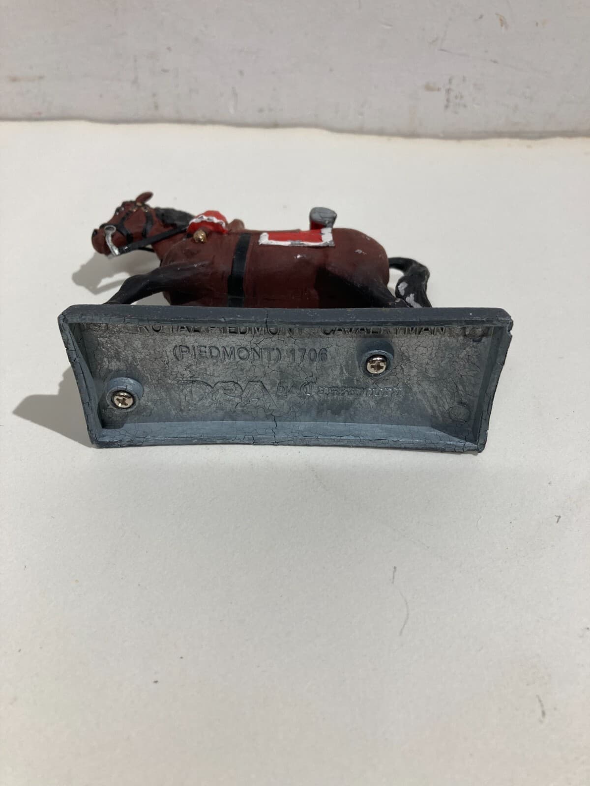 Royal Piedmont 1706 Soldatino A Cavallo In Piombo