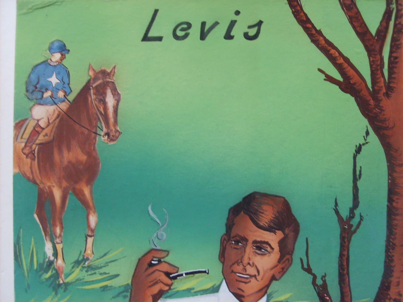 Moda: Abbigliamento Classico E Sportivo   Bozzetto Pubblicitario Levis