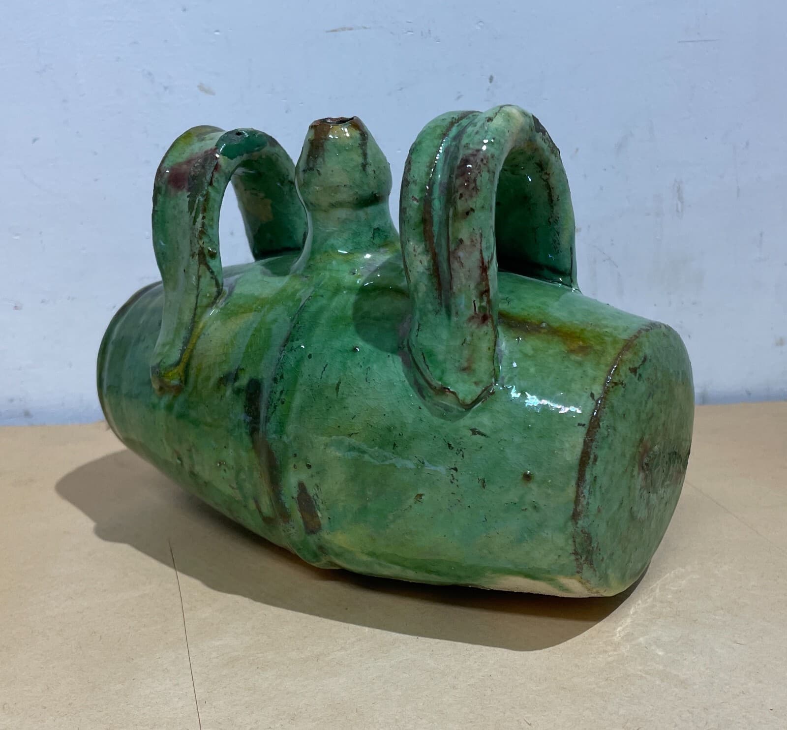 Arte Popolare: Artigianato Della Ceramica. Borraccia Da Collezione