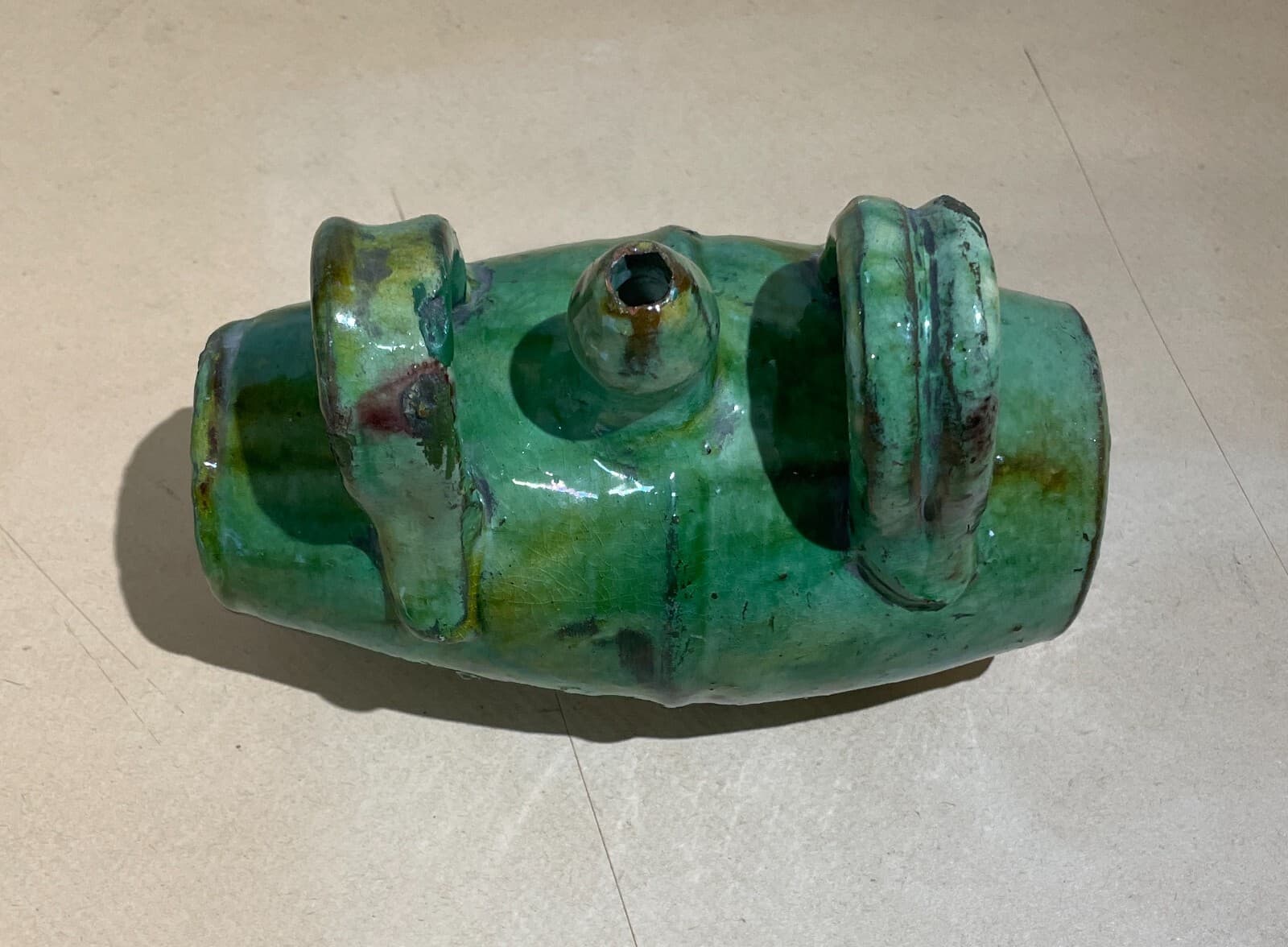 Arte Popolare: Artigianato Della Ceramica. Borraccia Da Collezione