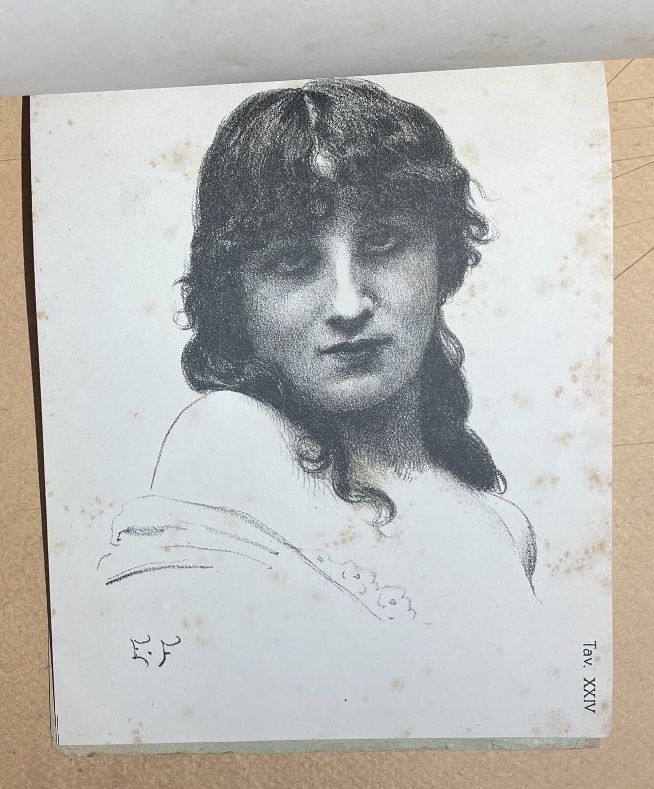 Arte: Ernesto Fontana, Antico Album Corso Di Disegno Figurato, Milano, Tensi