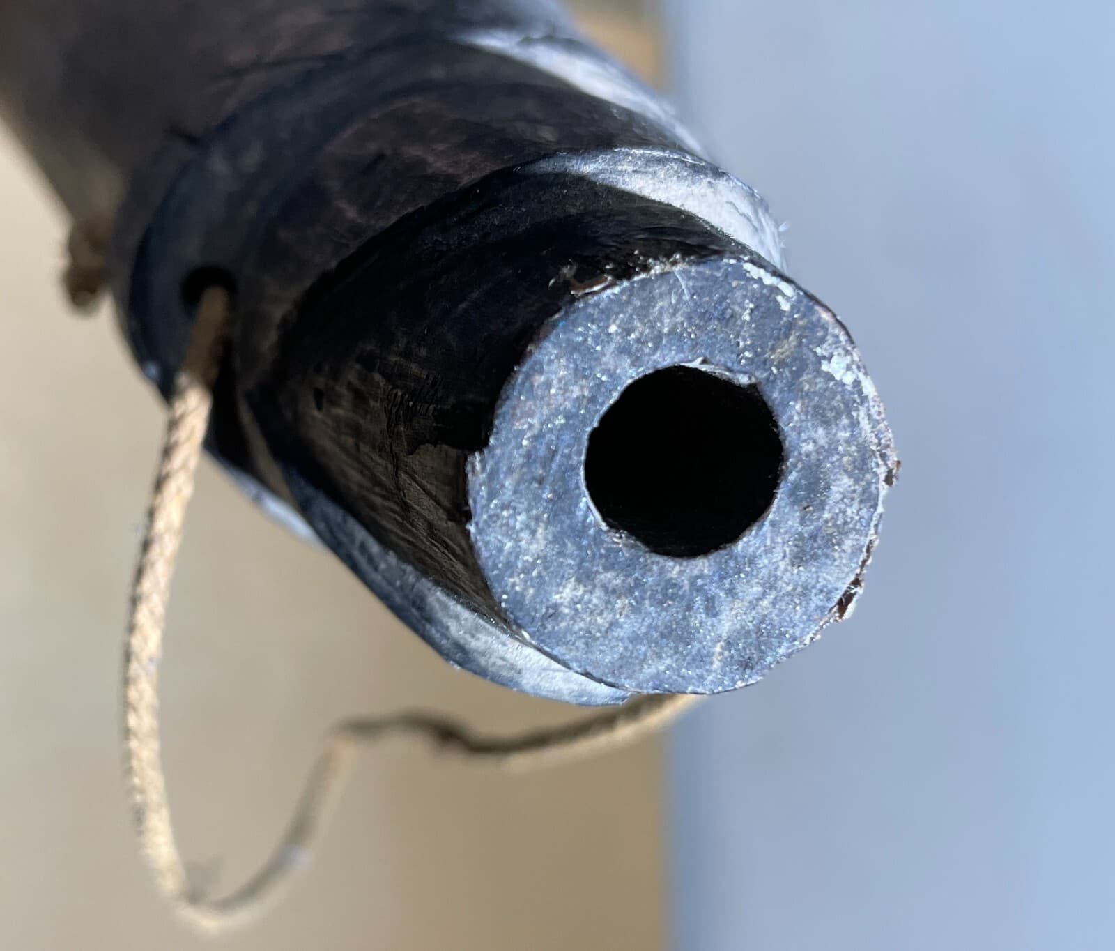 Borraccia In Corno Di Osso Intagliato   Artigianato Popolare Meridionale