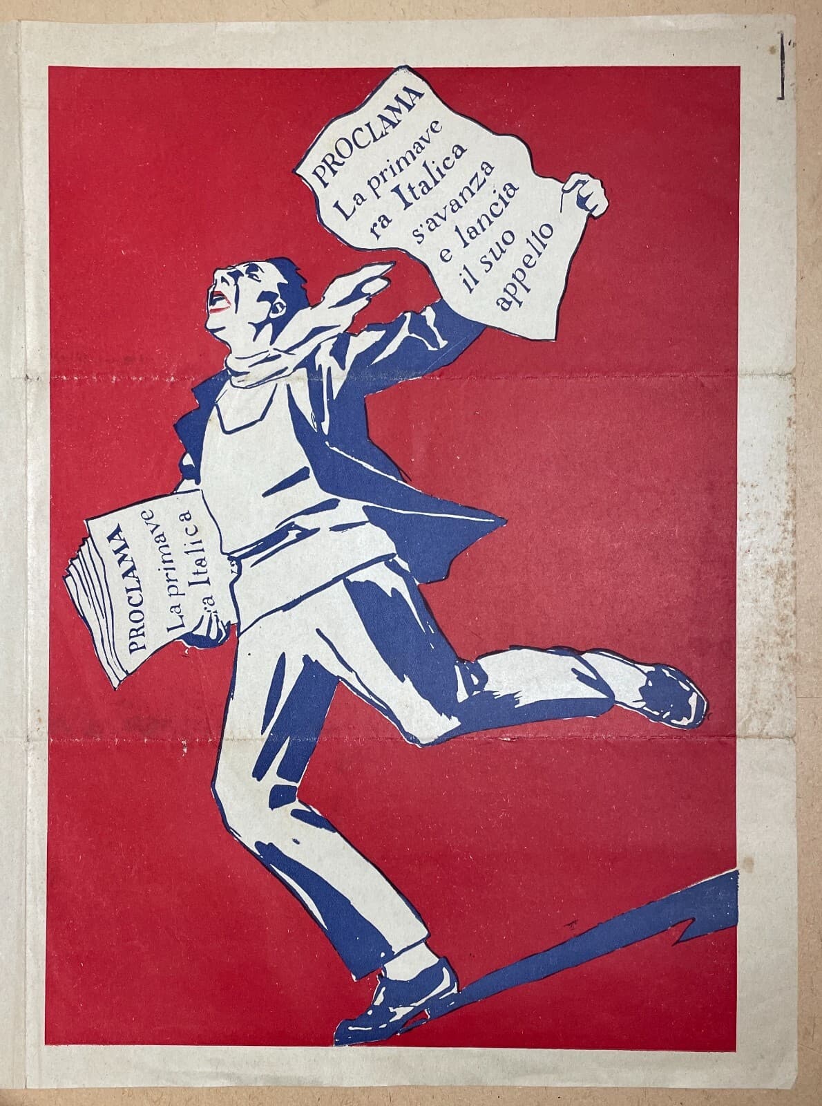 Moda, Tessuti, Abbigliamento, Milano. La Tessile: Primavera Italica, Pubblicitaria, 1927