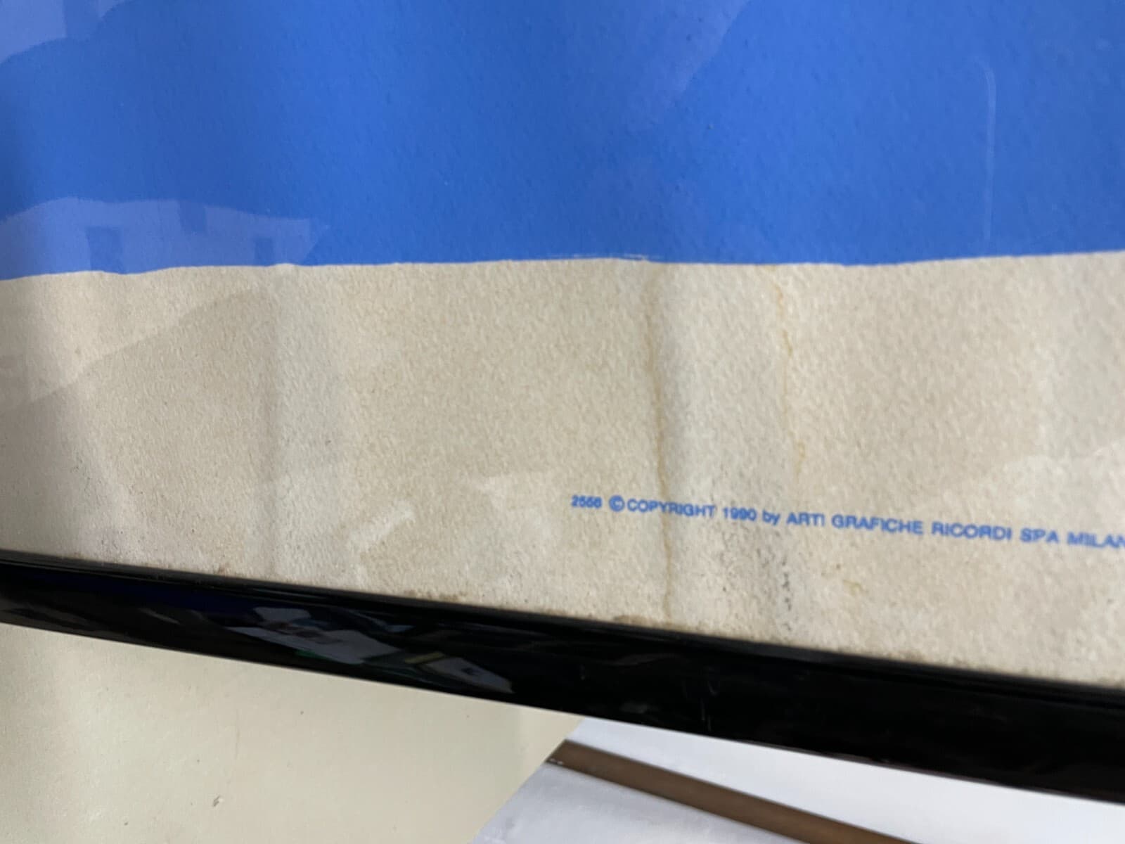 Arte Contemporanea   Grande Grafica Policroma   Samurai   Artista Renzo Nucara   1990