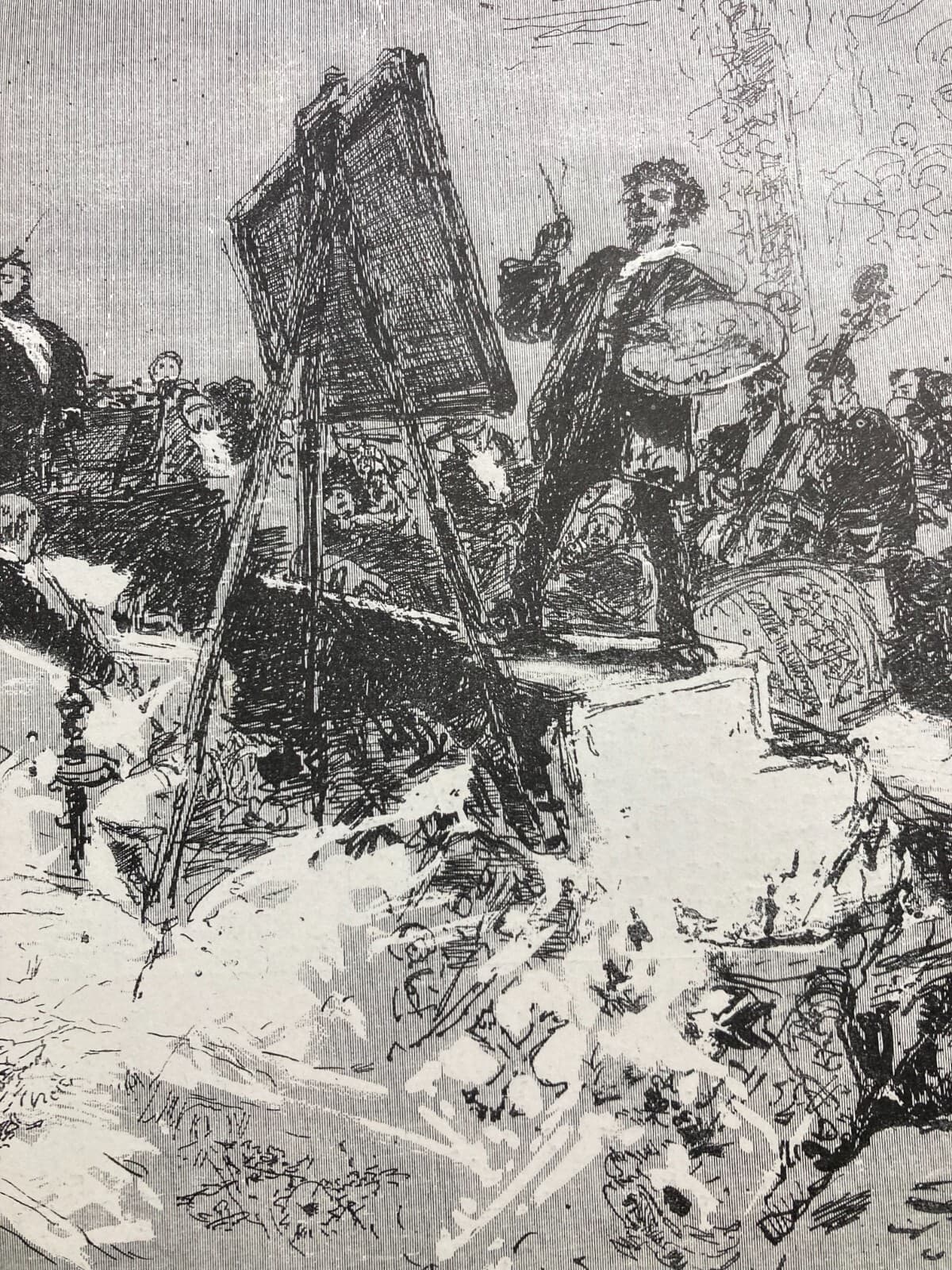 Arte   Esposizione Di Torino, 1880   Illustrazione Del Pittore Paolo Vetri